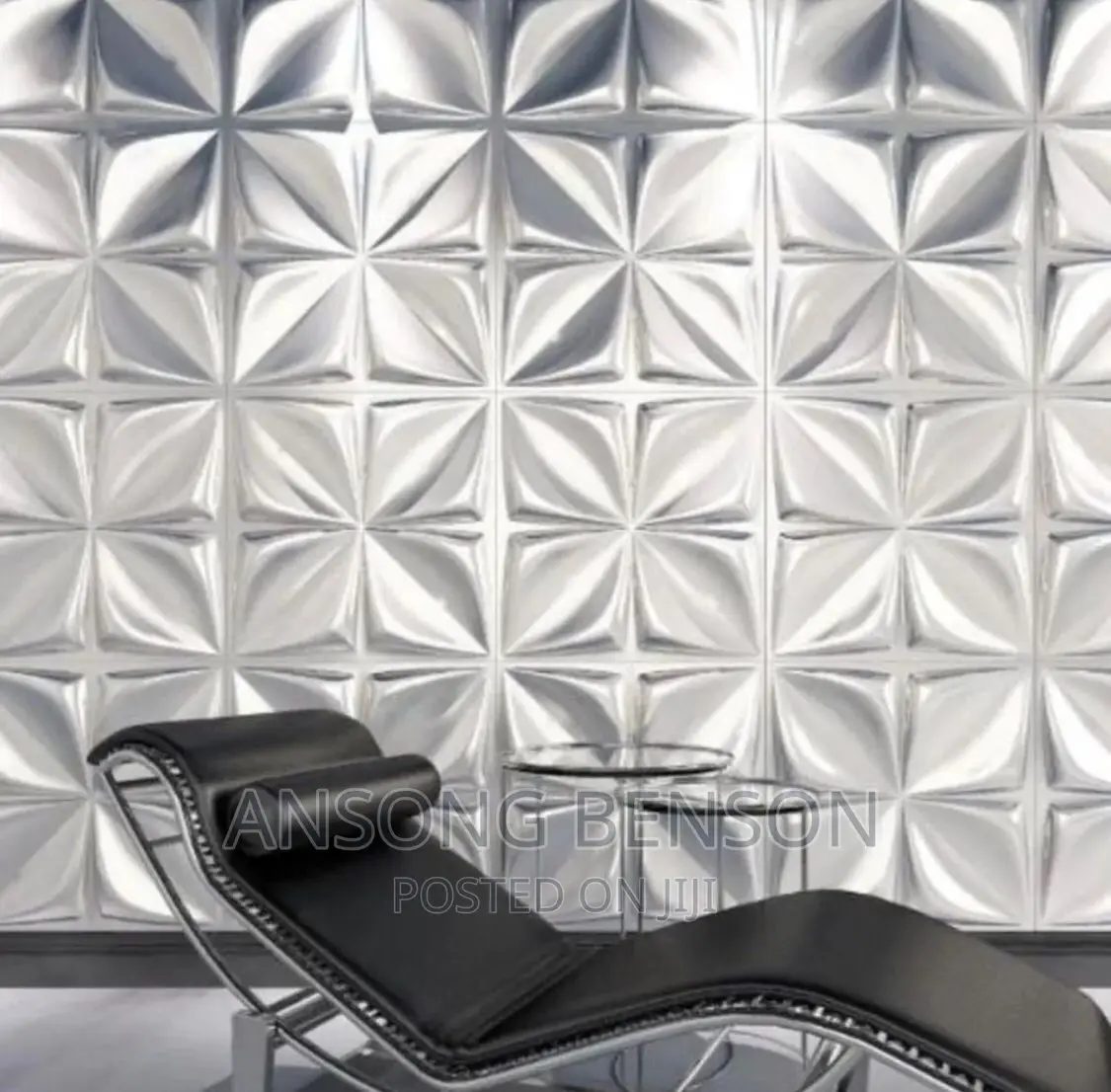 Square 3D PVC Wall Panel Sales And Installation