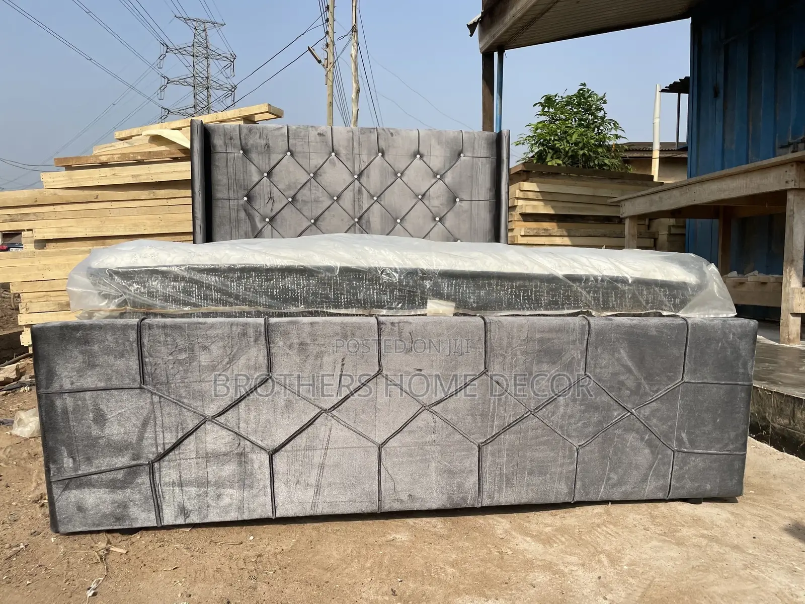 Foreign Double Bedframe 60x80