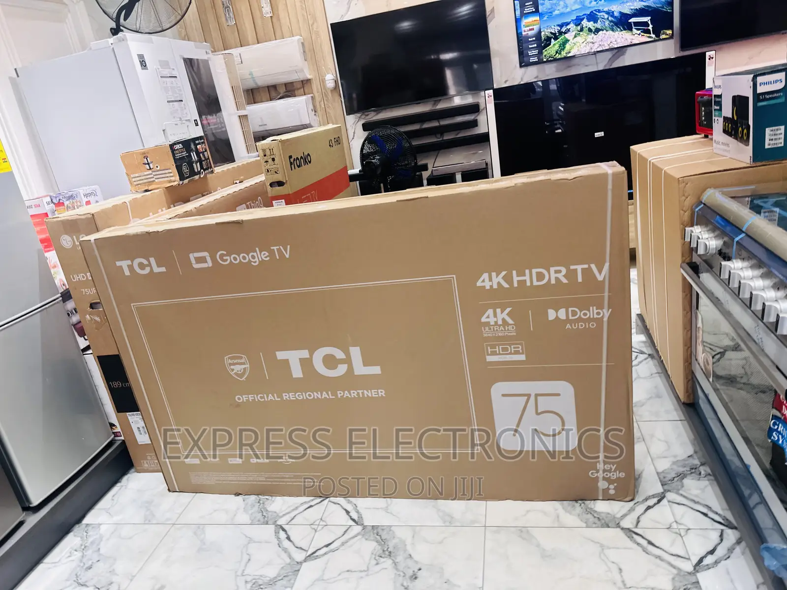 Call and Purchase for 75”P635 UHD Smart Glossy Tv TCL 