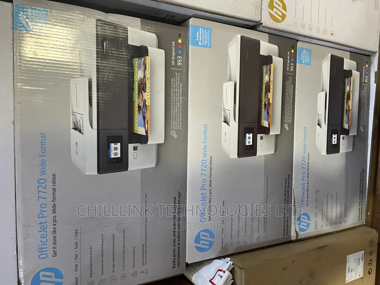 Hp A3/A4 Officejet Pro 7720 Wide Format All-in-One Printer