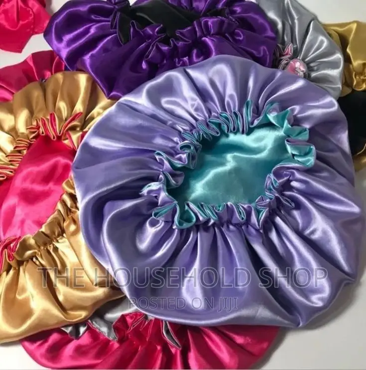 Ntoma/African Print Reversible Satin Bonnet (Hair Cap)