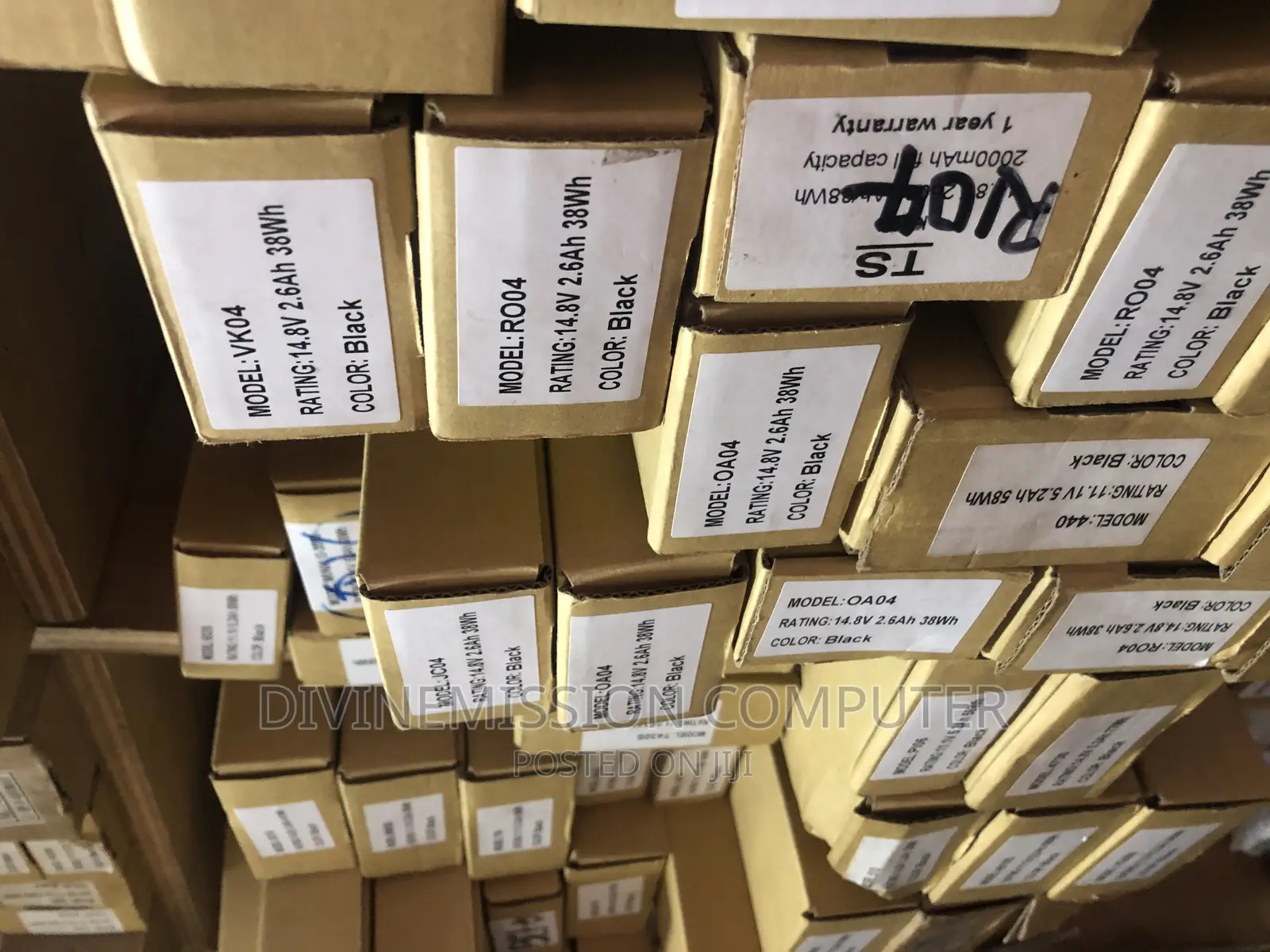 All Kinds of Laptops Batteries