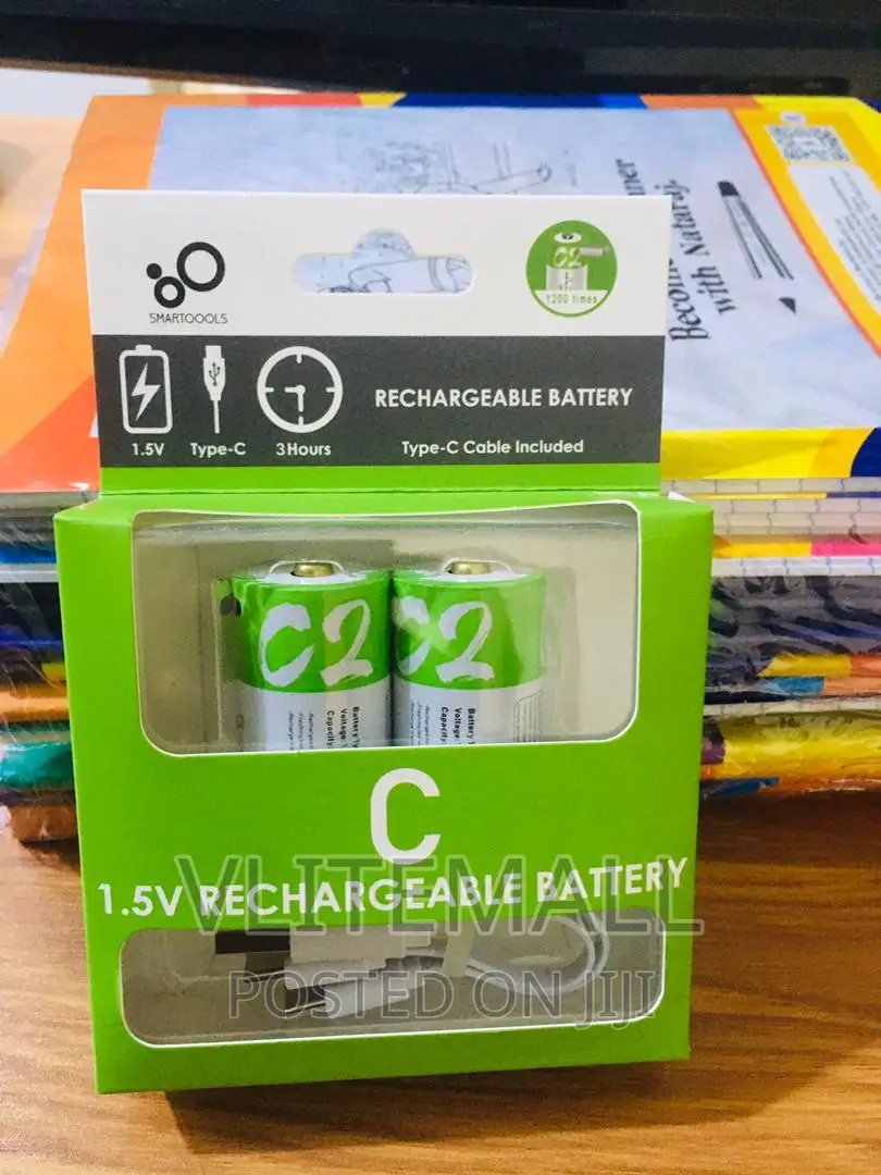 1.5v C2 Rechargeable Battery