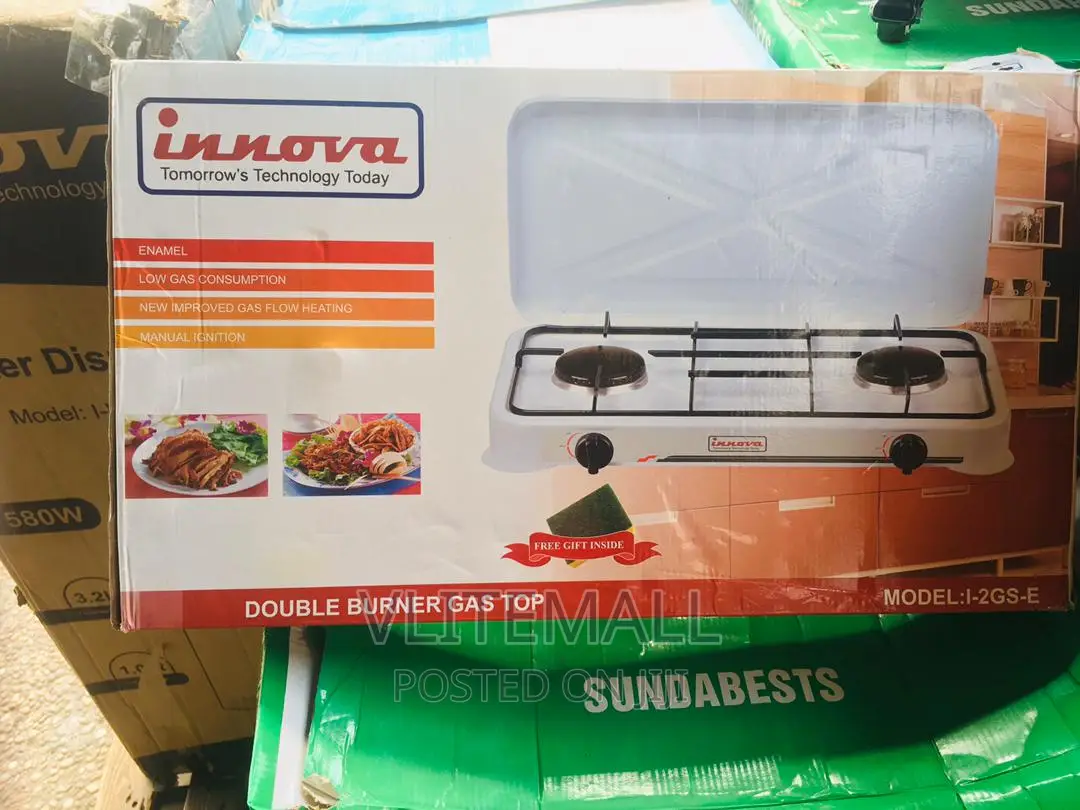 INNOVA ( I – 2gs-E) Gas Stove – 2 Burner