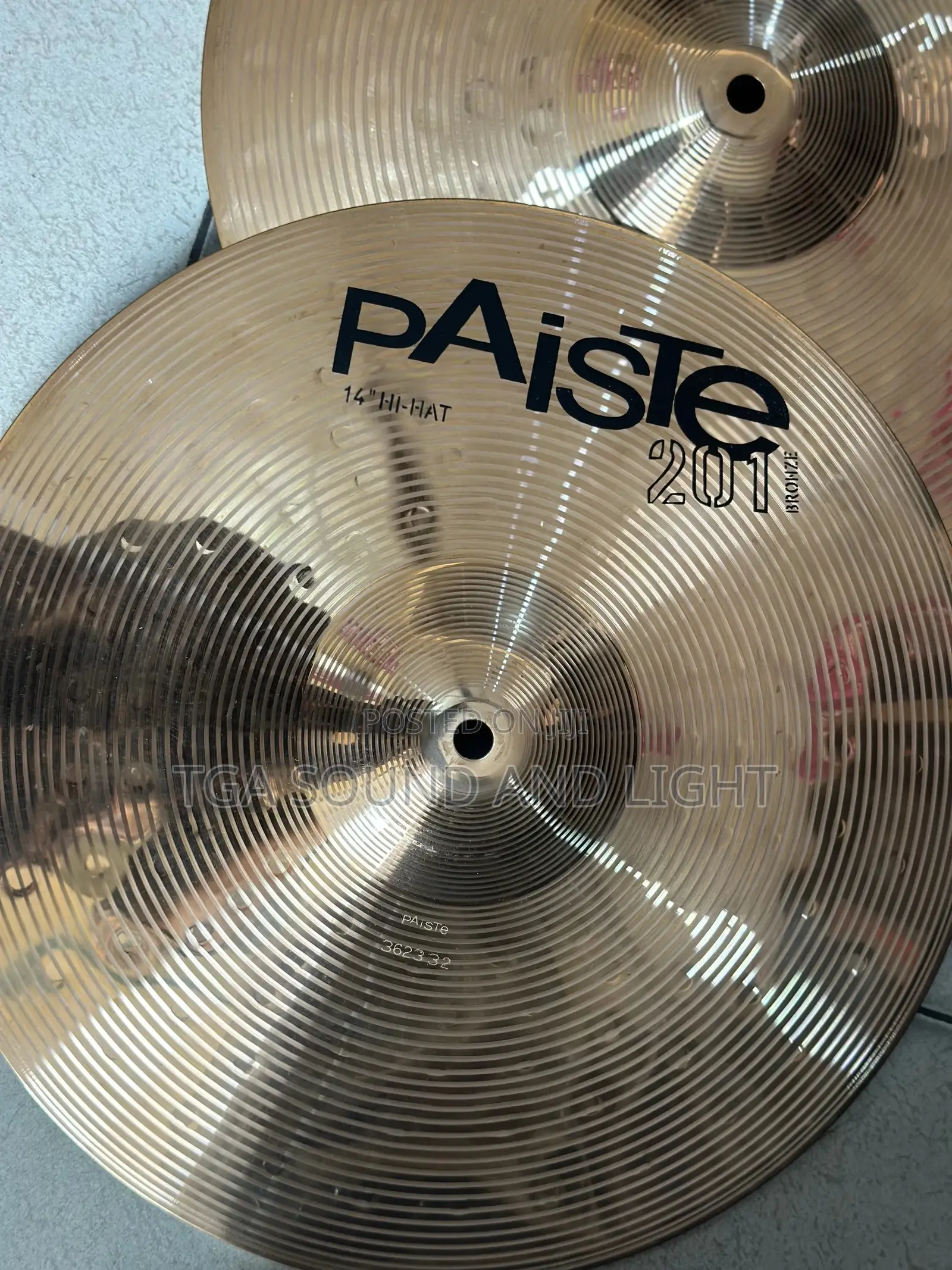 Paiste 201 Bronze Set With Splash