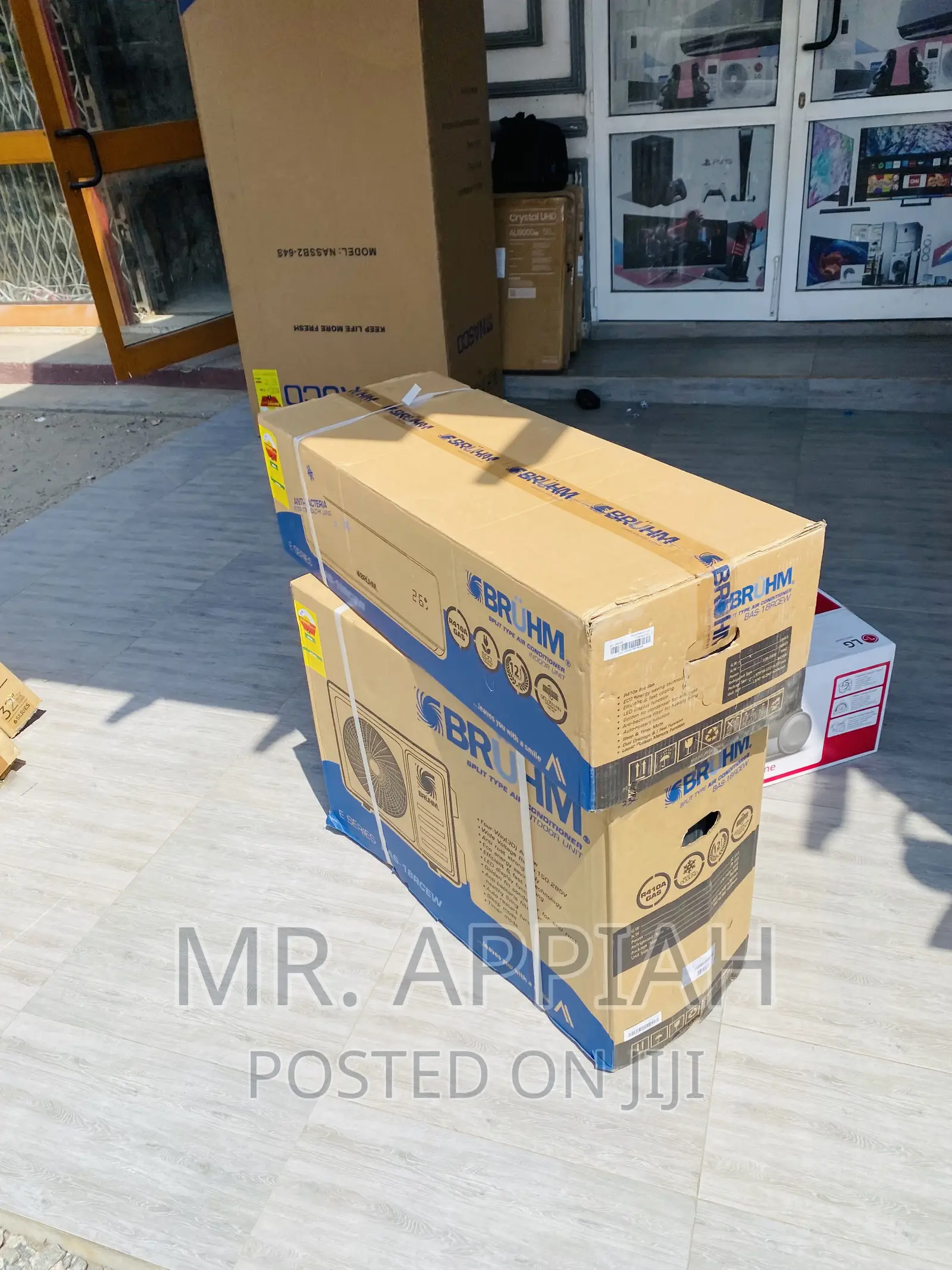 Brand New Bruhm 2.0hp Split Type Air Conditioner(R410 Gas).