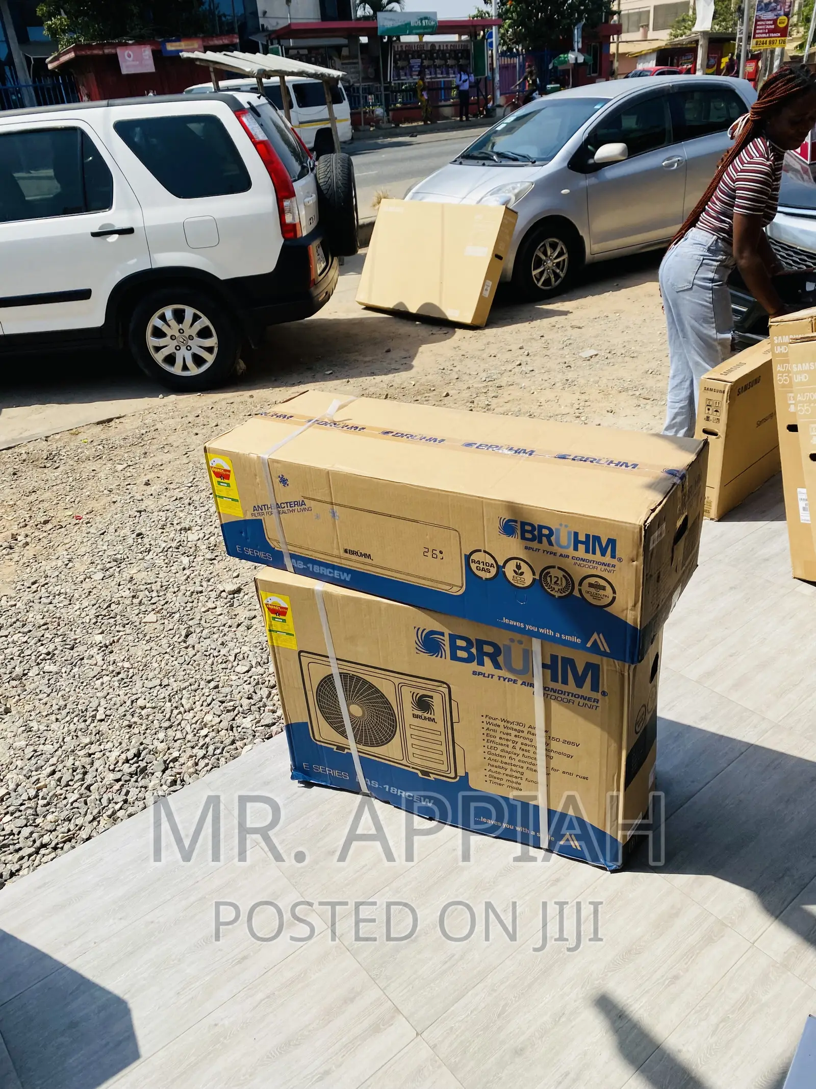 Fast Chilling Bruhm 2.0hp Split Type Air Conditioner(R410).