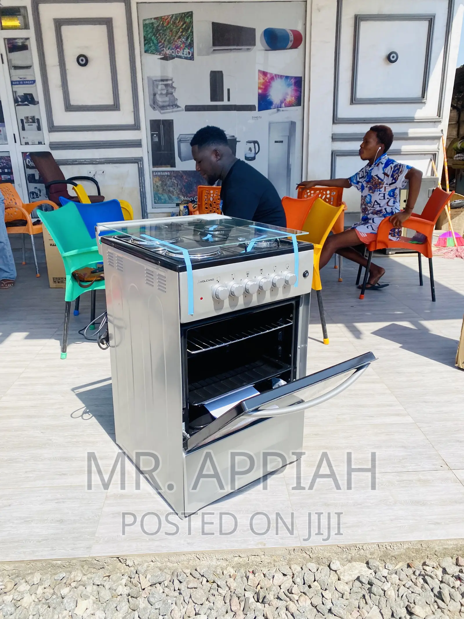 Buy Original Volcano 50x50 2 + 2 Burner With Glass Lid.