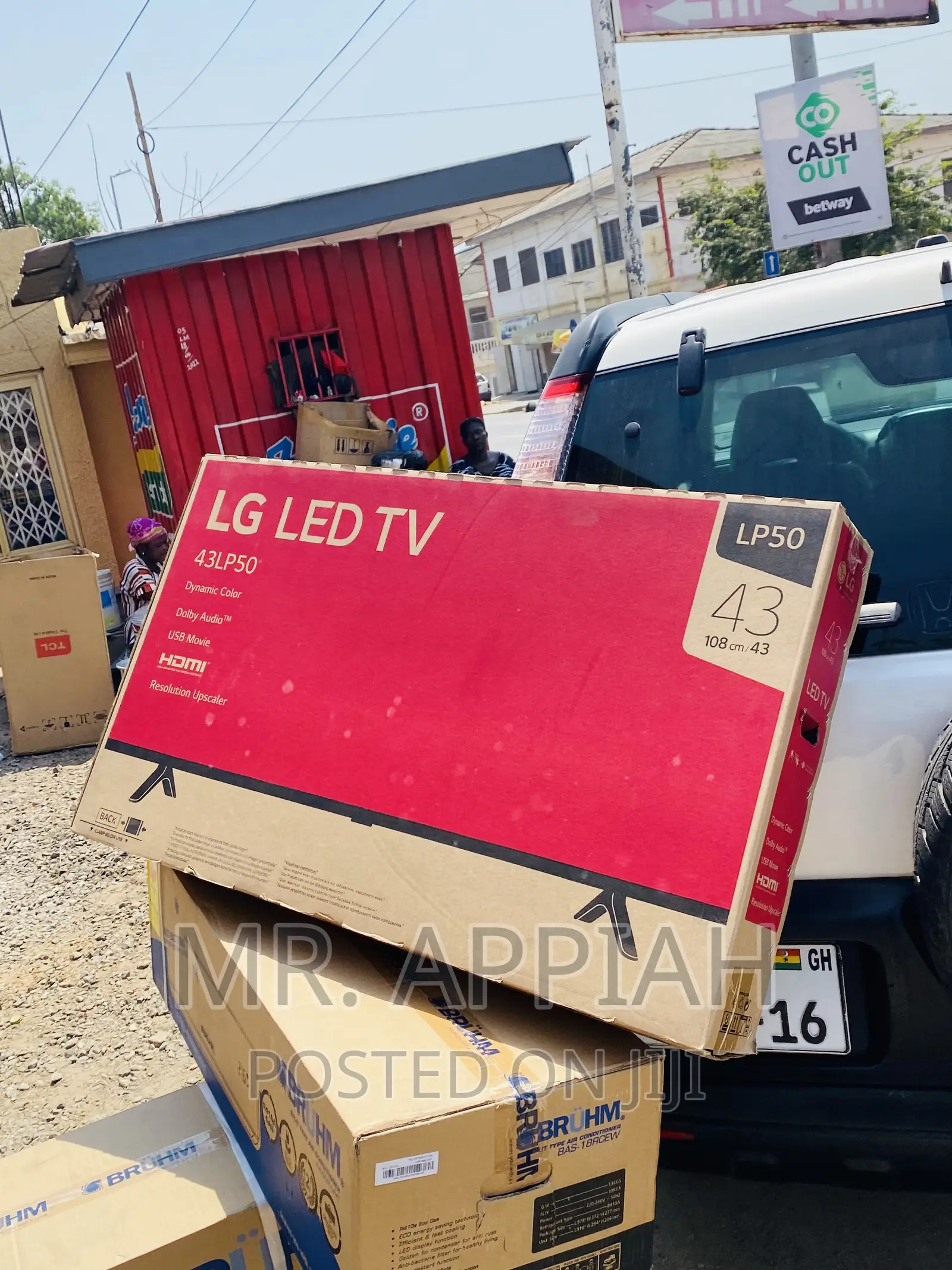 Classic Design LG 43lp500 43 Inch Full HD LED Tv(Black).