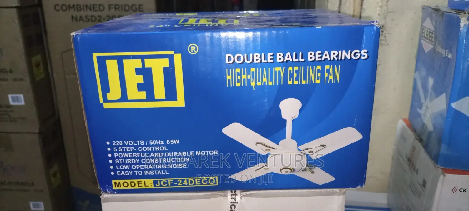 Jet Short Deco Ceiling Fan