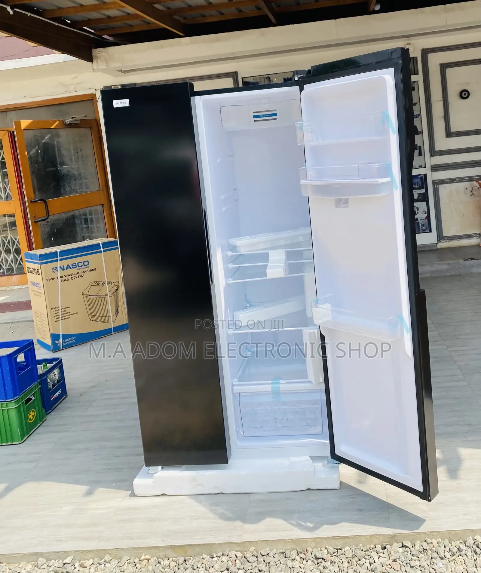 Fresh in Box Nasco Nassb2-64s Side by Side Refrigerator.