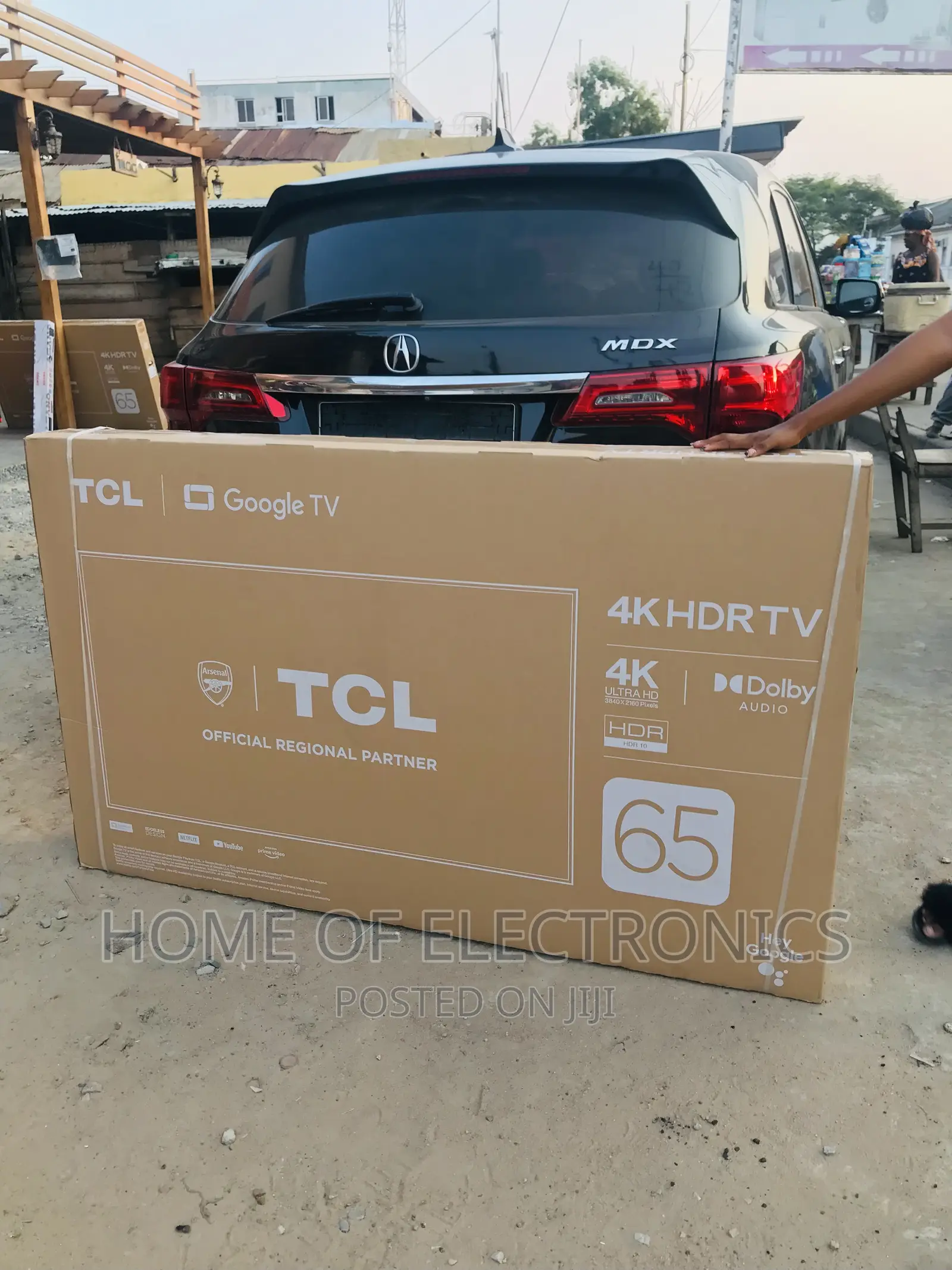 Brand New TCL 65”Smart Uhd Android Sat HDR Tv(65p635)