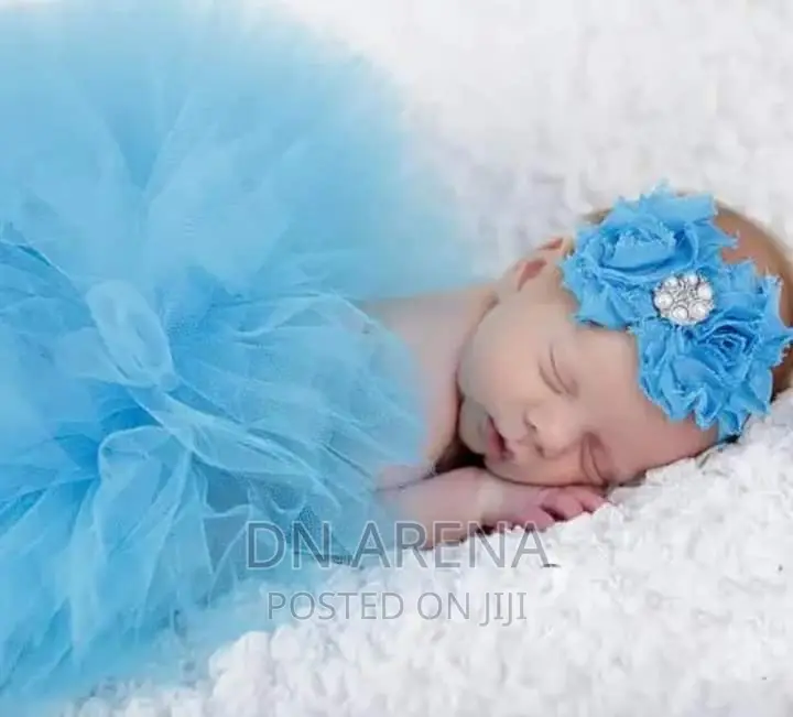 Beautiful Tutu Skirt + Headband for the Princess 0-12months