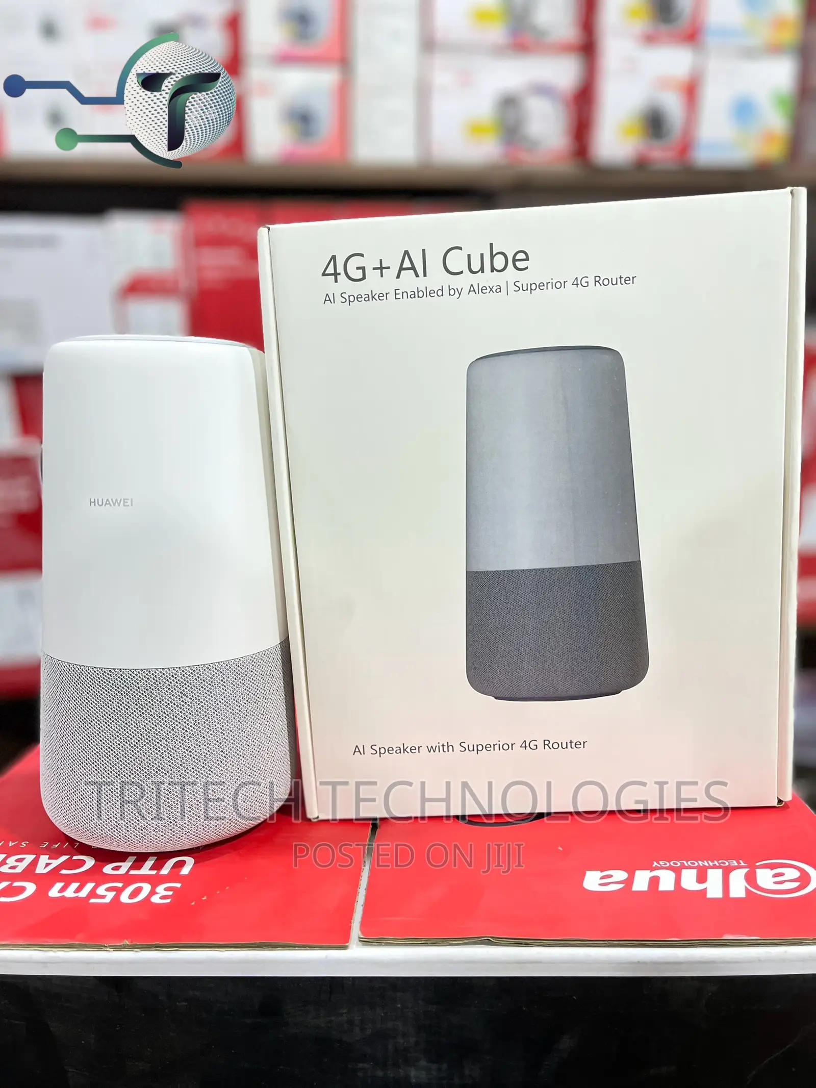 Huawei Ai 4g+ Router With Inbuit Bluetooth Music Box