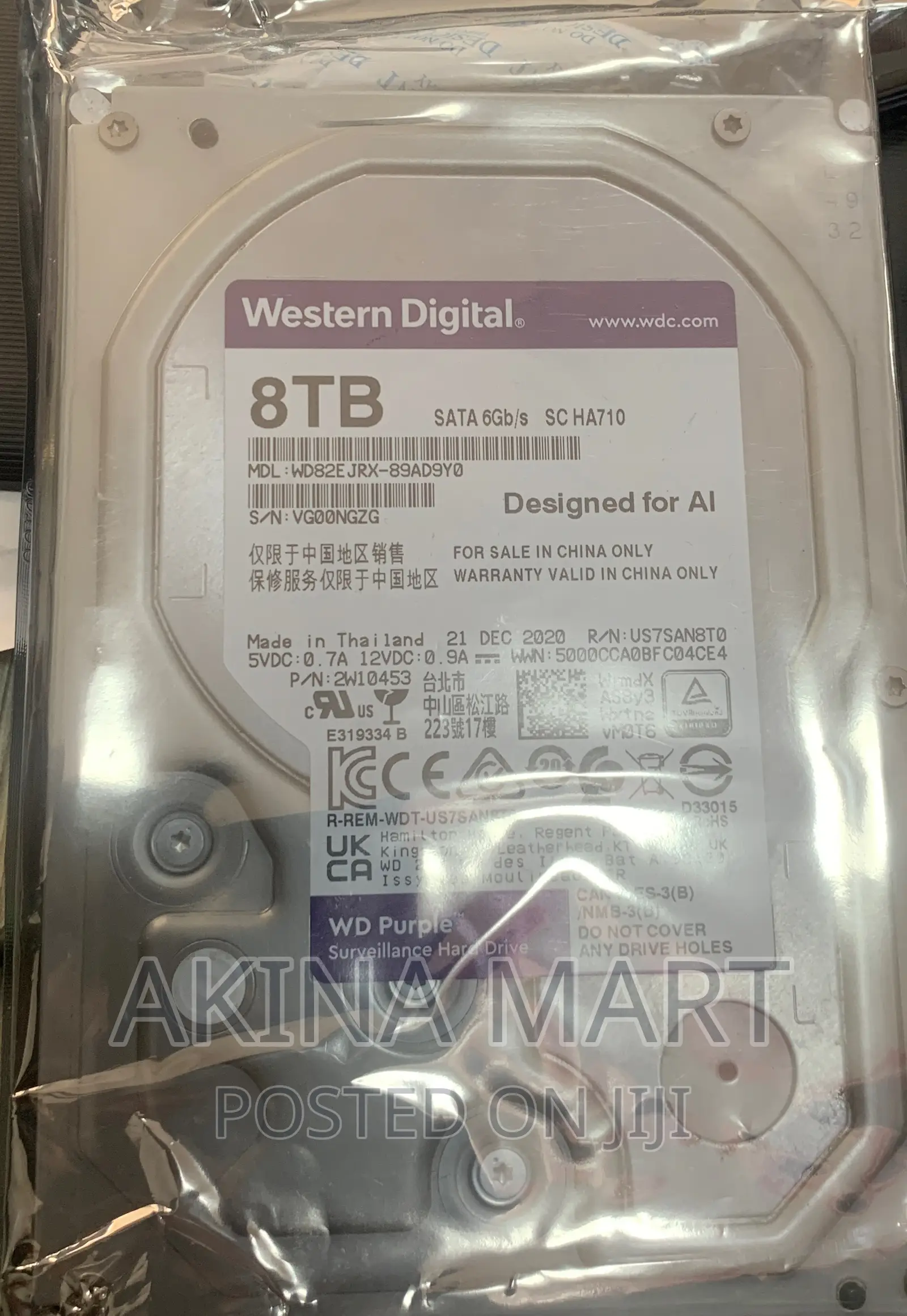 8tb Wd Surveillance Hard Disk Wd 8tb HDD
