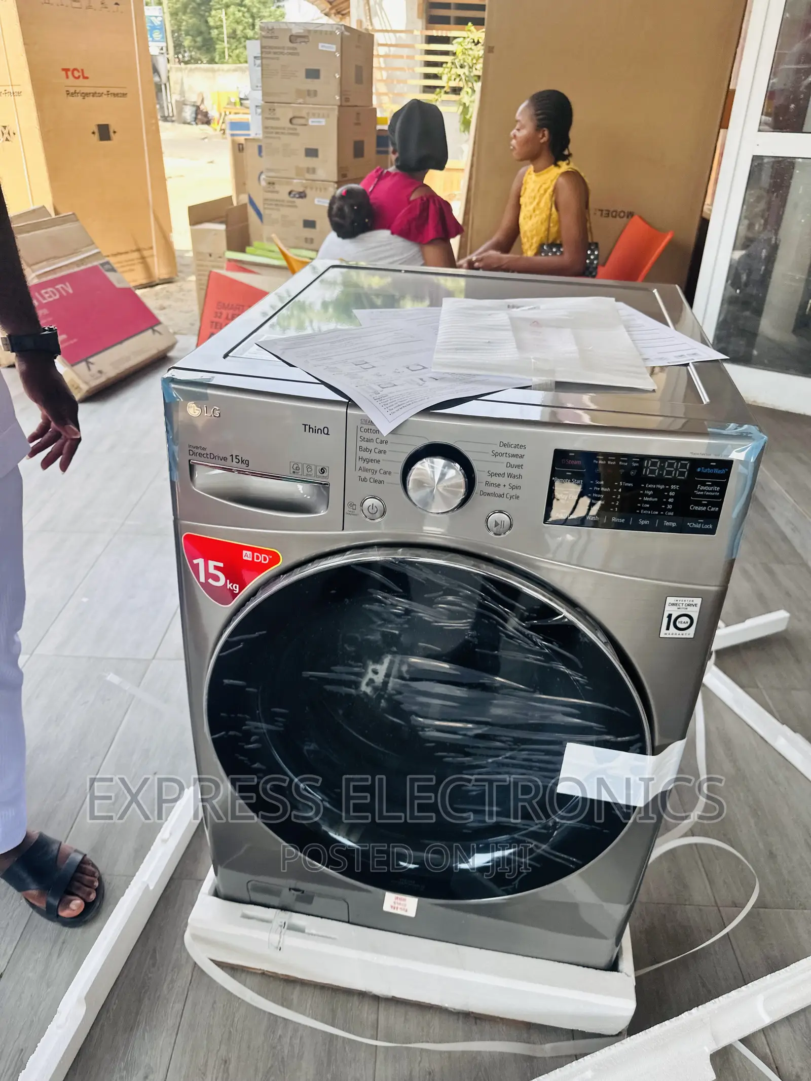Fully Automatic Washing Machine 15kg Front Load