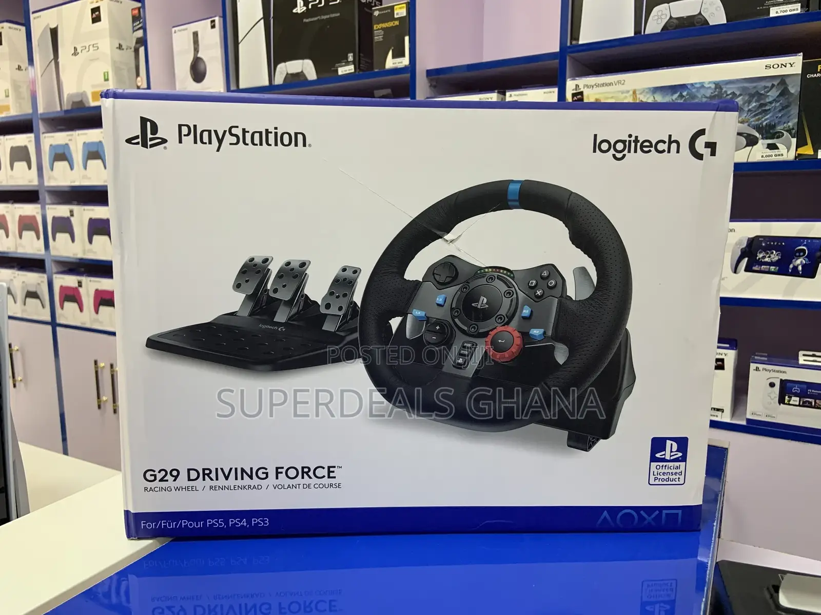Logitech G29 Driving Force Racing Wheel