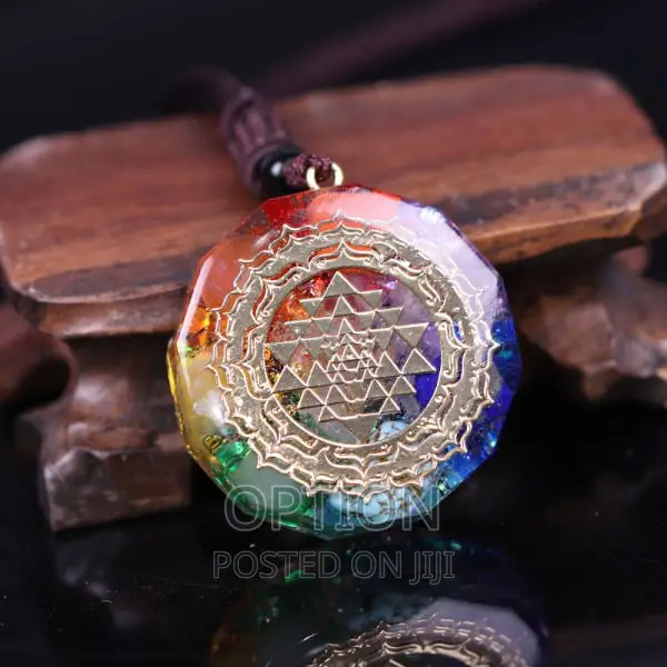 Orgonite Geometry Power To Control And Protection Pendant