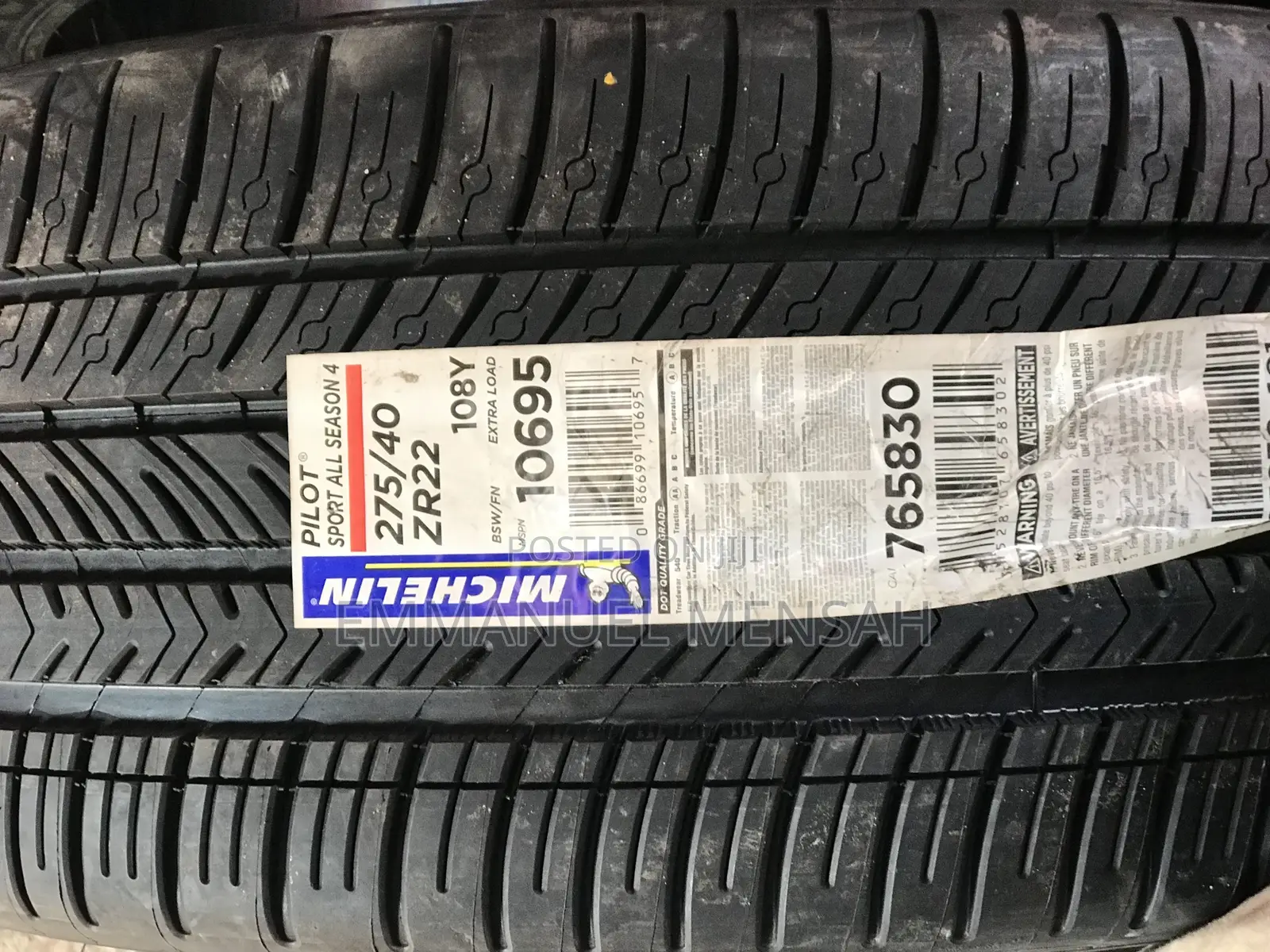 275/40r22 Michelin