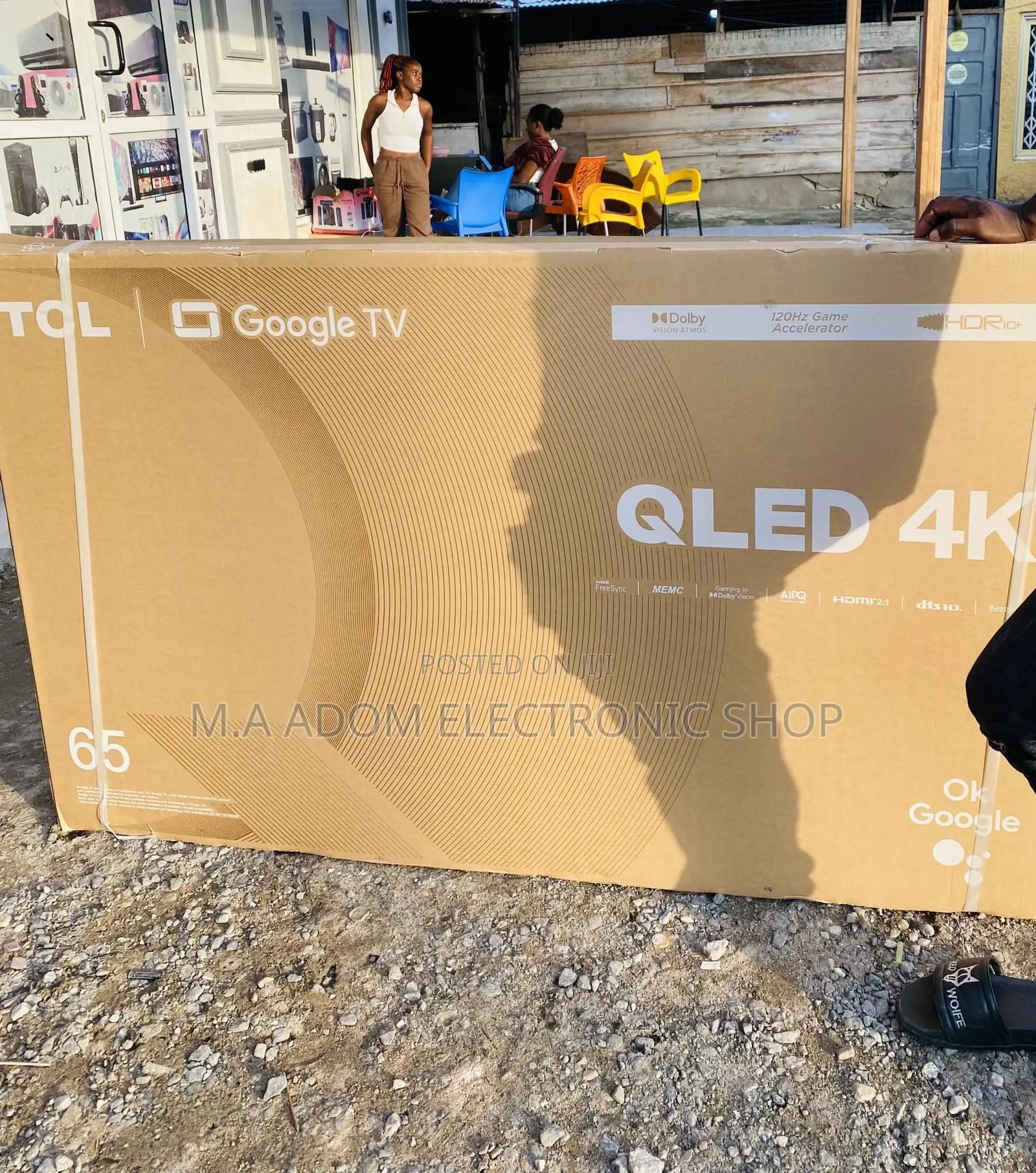 Newly in Stock TCL 65C645 65 Inch Qled Ultra HD Smart Tv.