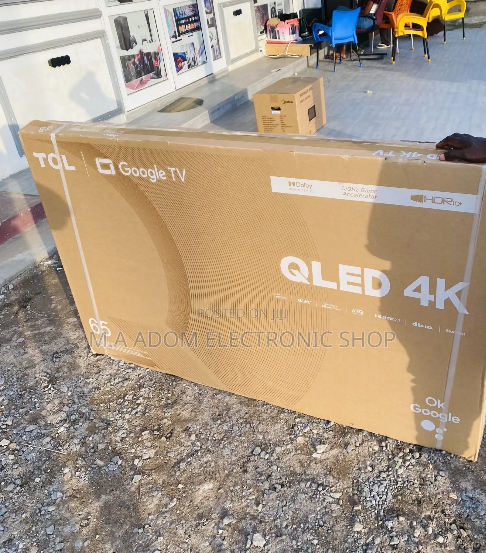 Fresh in Box TCL 65C645 65 Inch Qled Smart Ultra HD Tv.