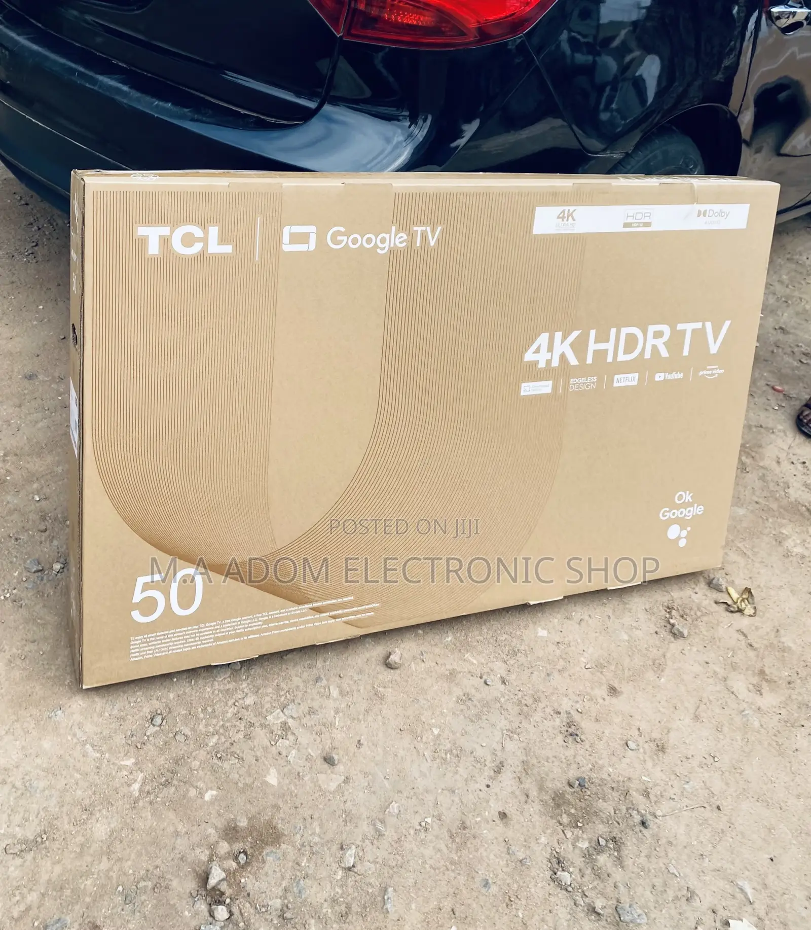 Sealed in Box TCL 50P635 50 Inch HDR Ultra HD Led Tv.