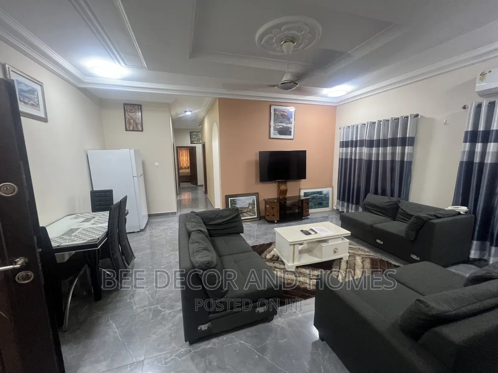 Furnished 2bdrm Apartment in Bee Decor & Home’S, North Legon for rent