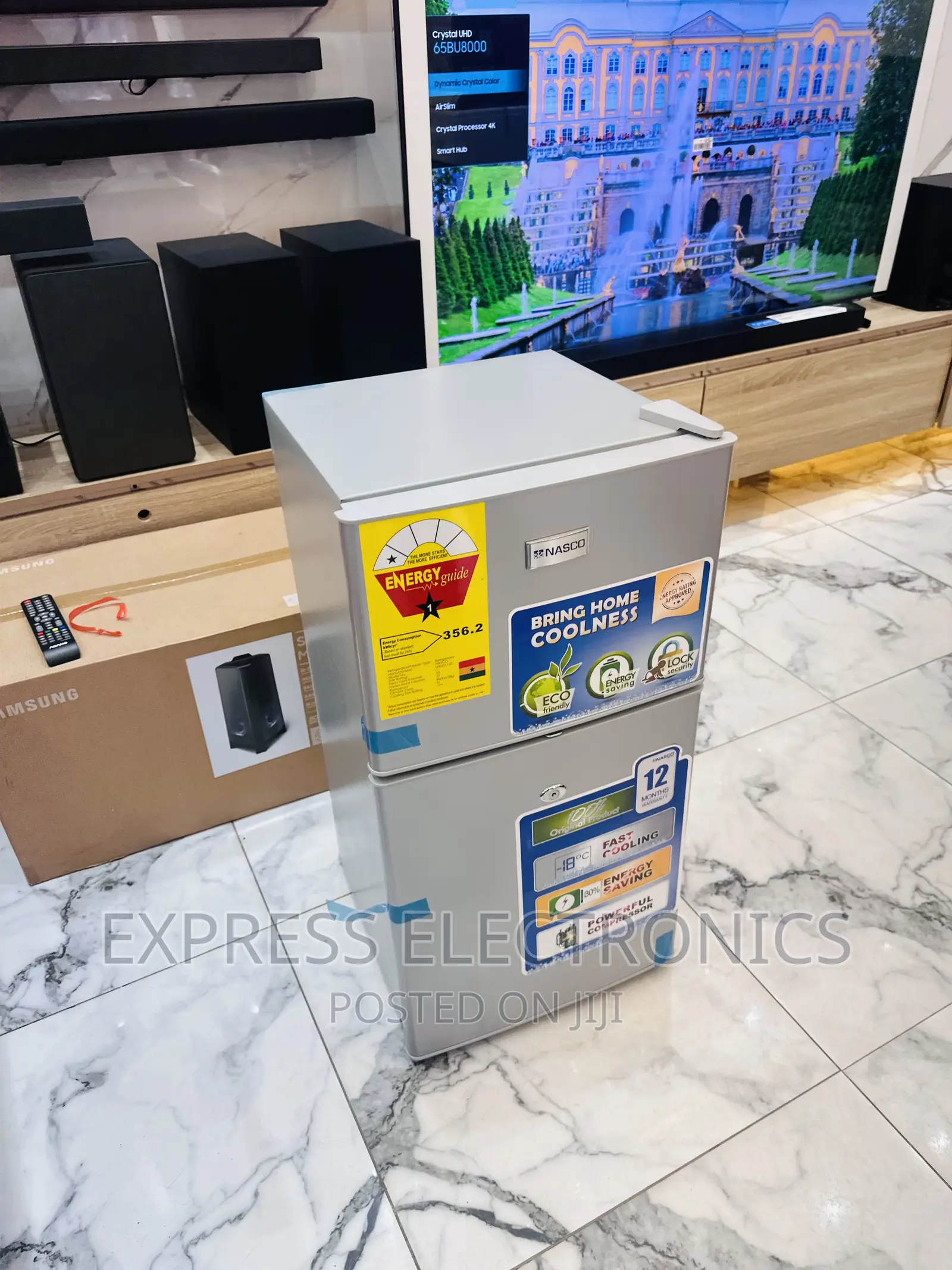 Mini Size Fridge Nasco Table Top Double Door Fridge