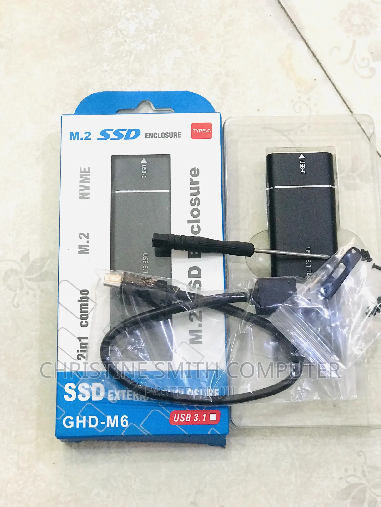 M.2 SSD 2in1 Usb 3.1 Enclosure