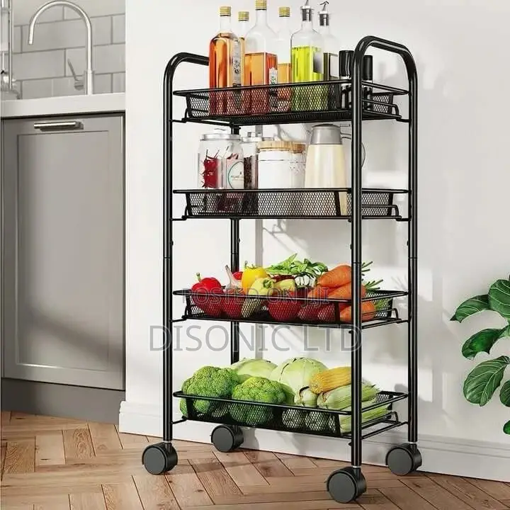 4 Tier Kitchen Trolley or Vegetable Rack