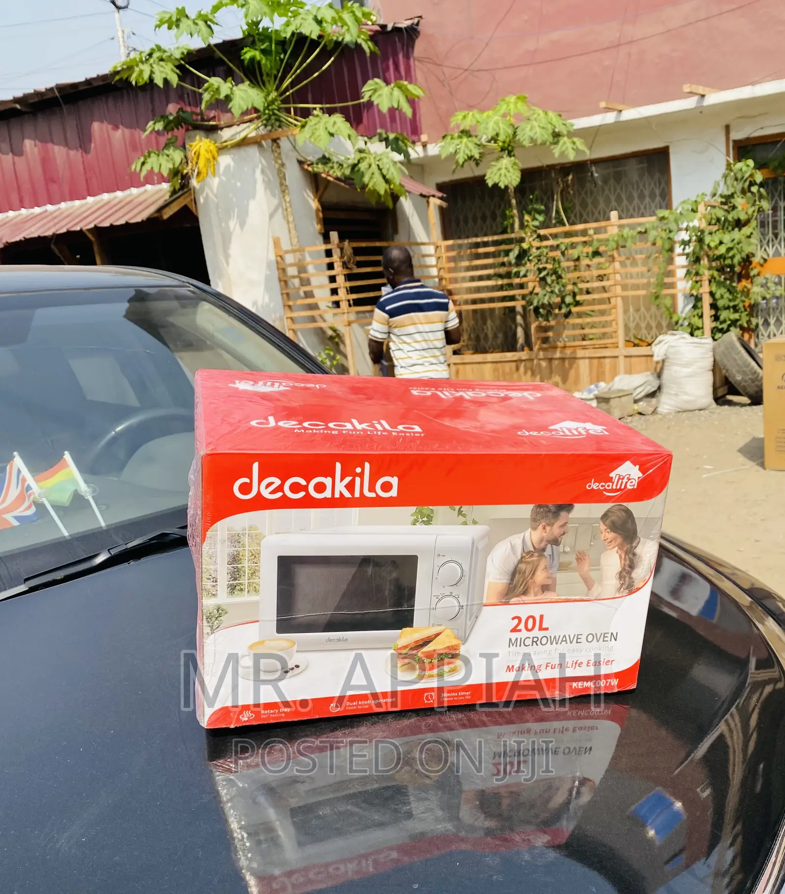 Energy Saving Decakila 20ltr Electric Microwave Oven.