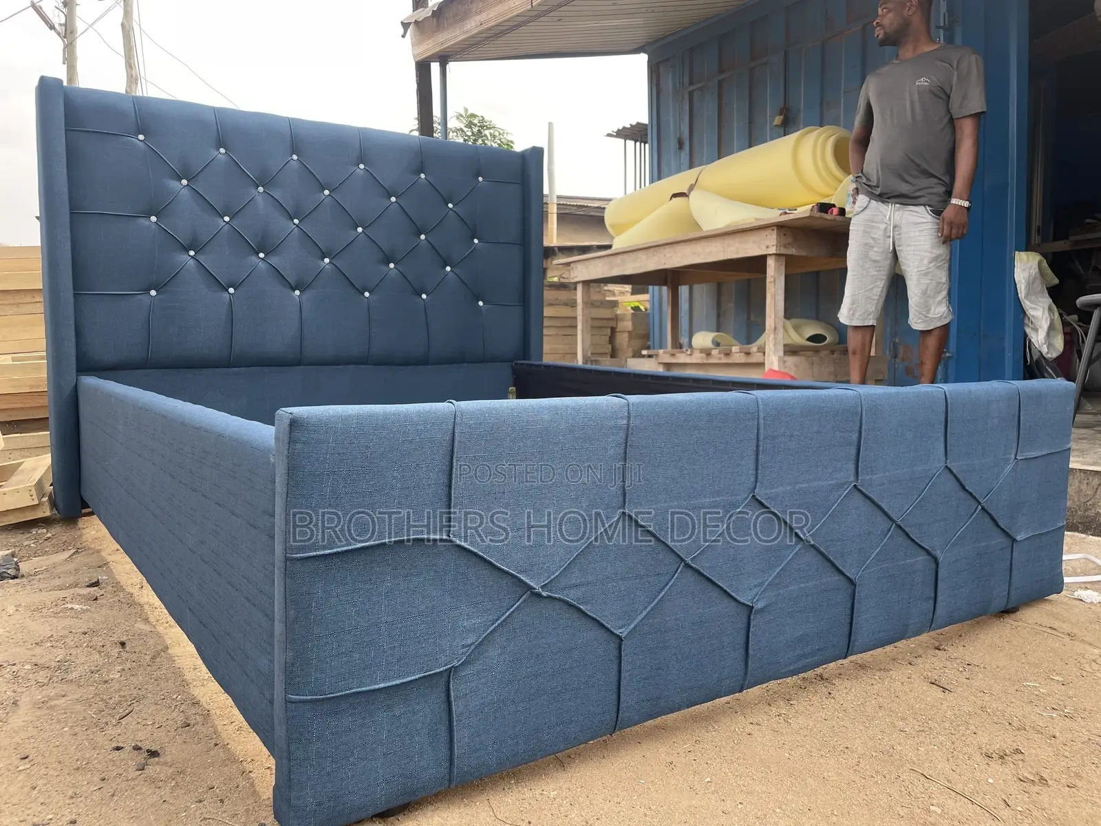 Foreign Double Bedframe 60x80