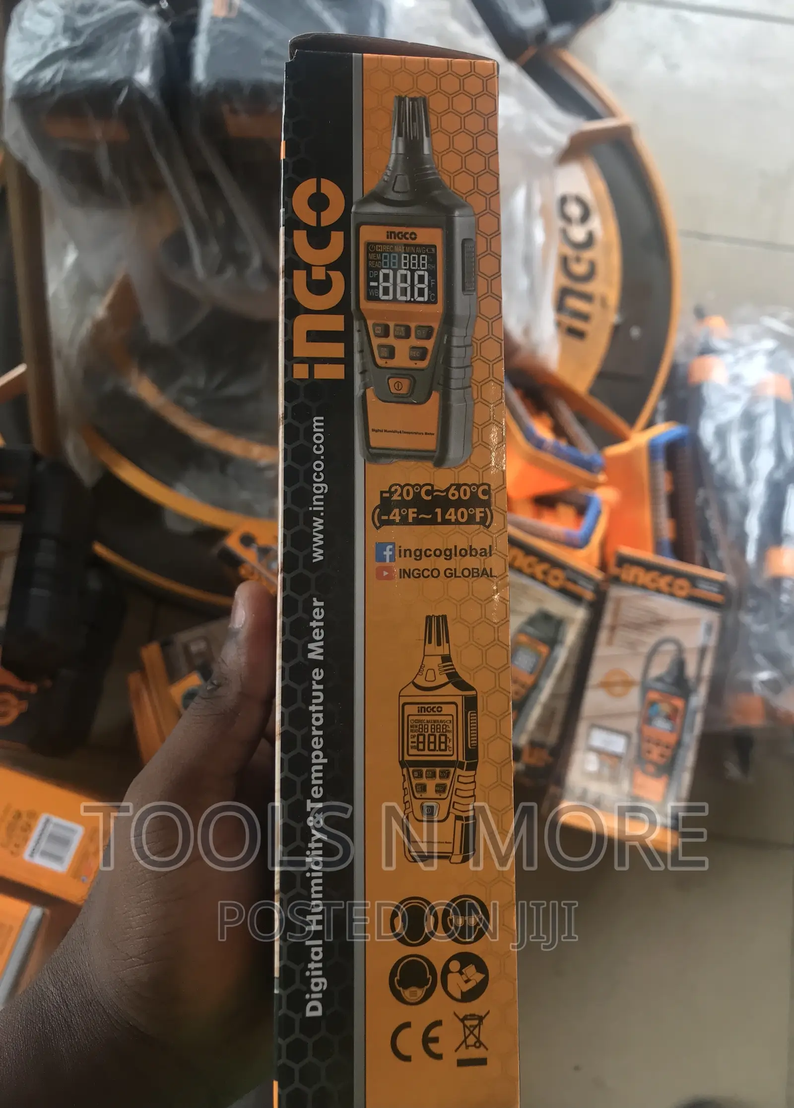 INGCO Humidity and Temperature Meter
