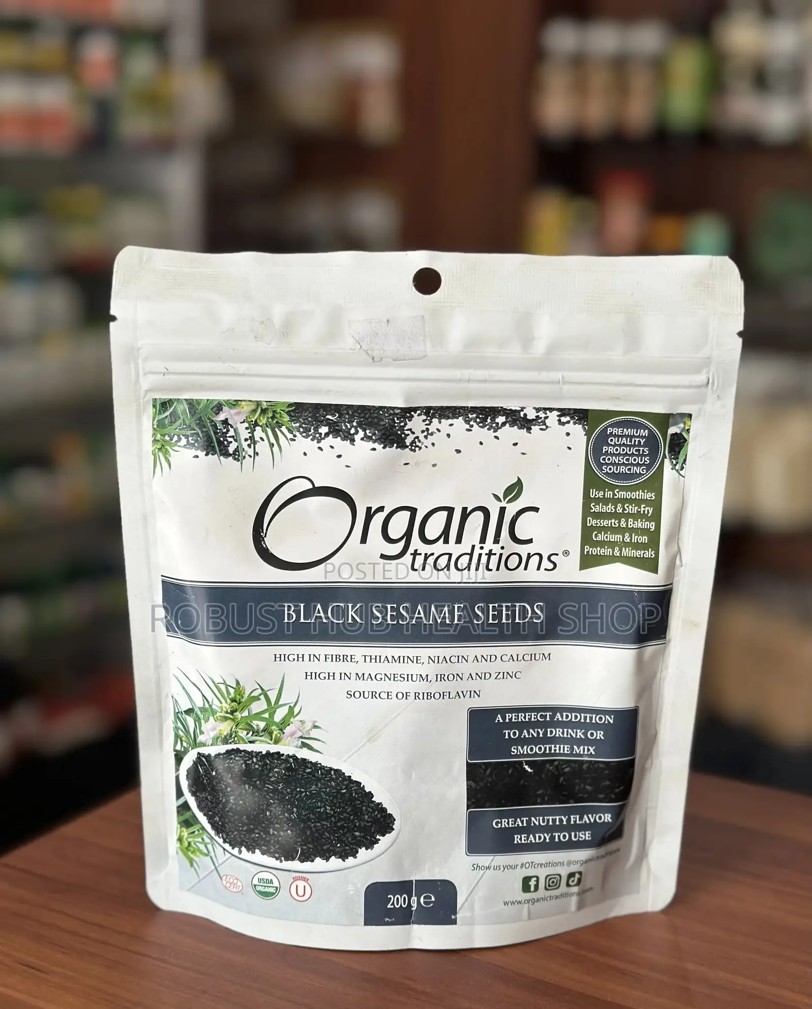 Organic Black Sesame Seeds
