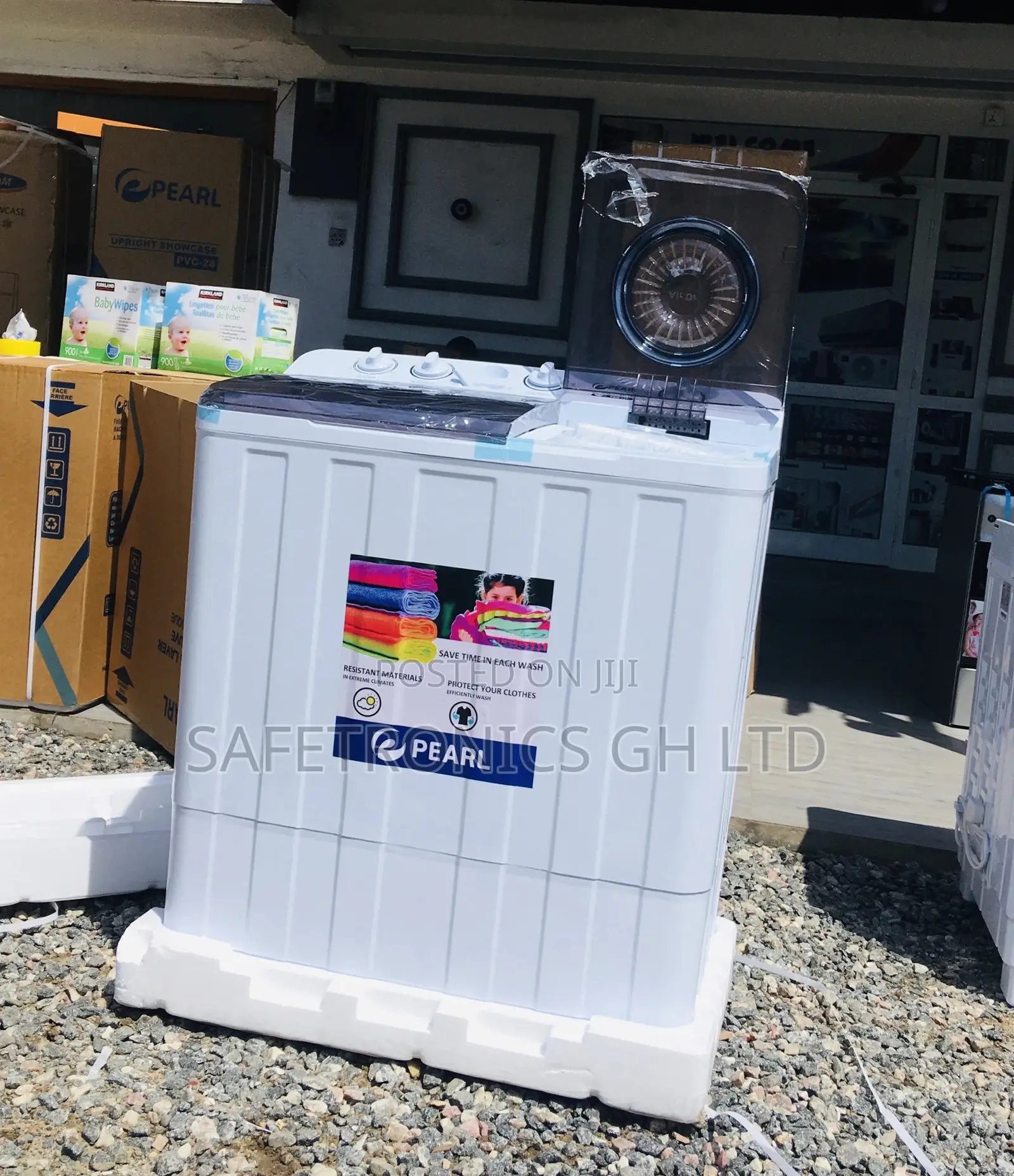 Pearl Topload 12kg Semiautomatic Washingmachine Electric