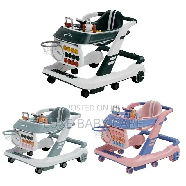 Multifunctional Musical Baby Walker