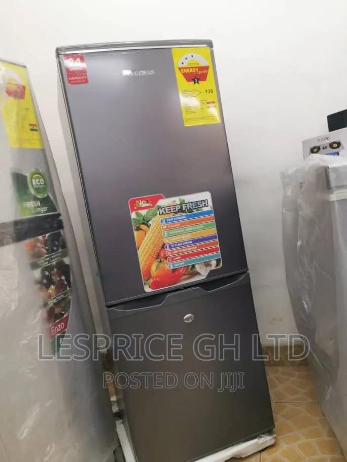 Chigo 126L Double Door Fridge Stylish Design
