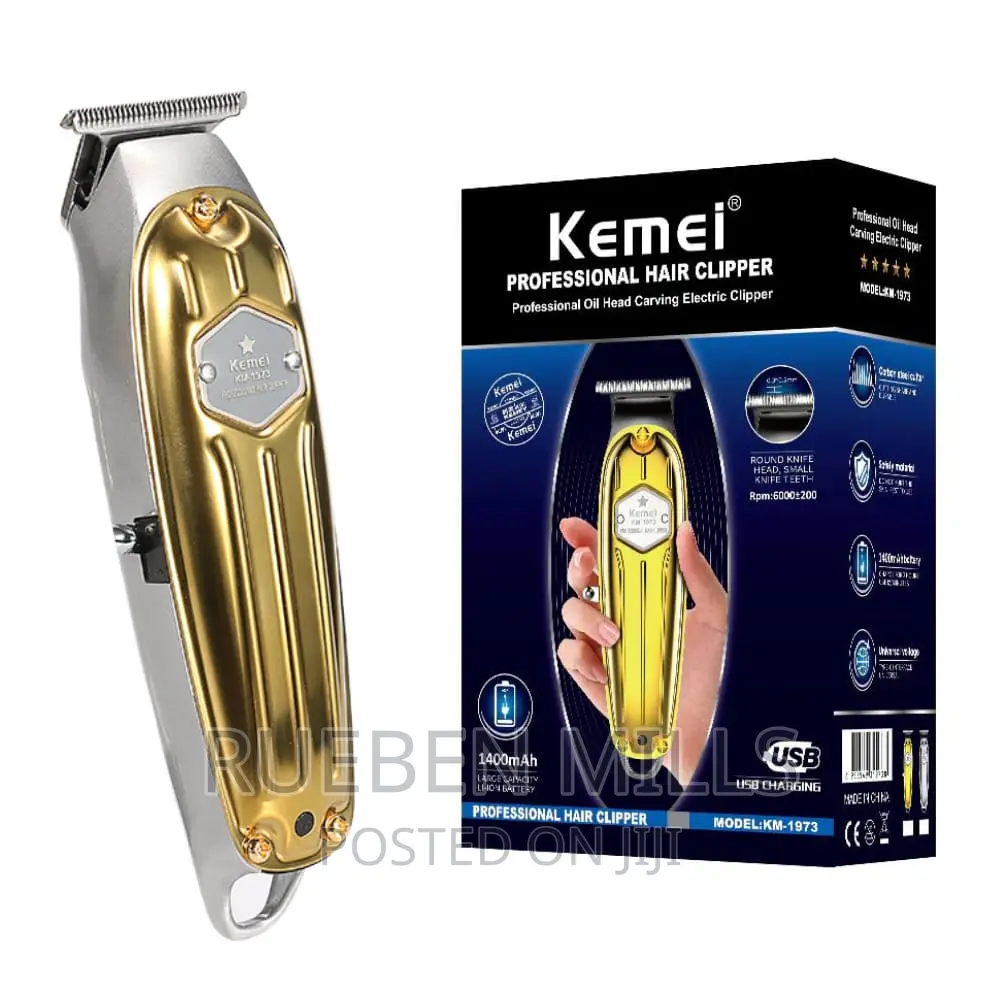 Original Kemei Sakora Skin Beard Trimmer Barbering Machine