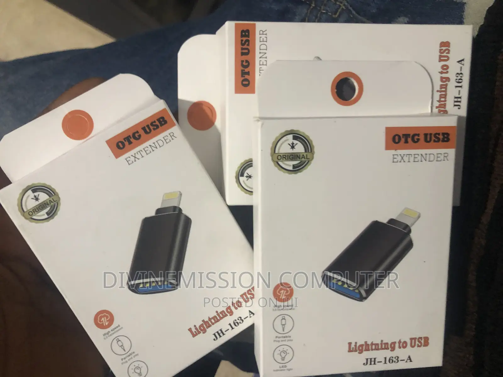 Original iPhone Otg/ Lightning/Usb