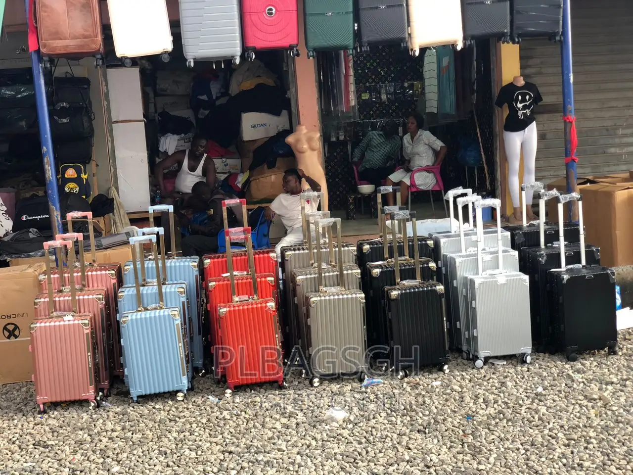 Zipless Trolling Traveling Luxurious Luggage 3in1at Plbagsgh