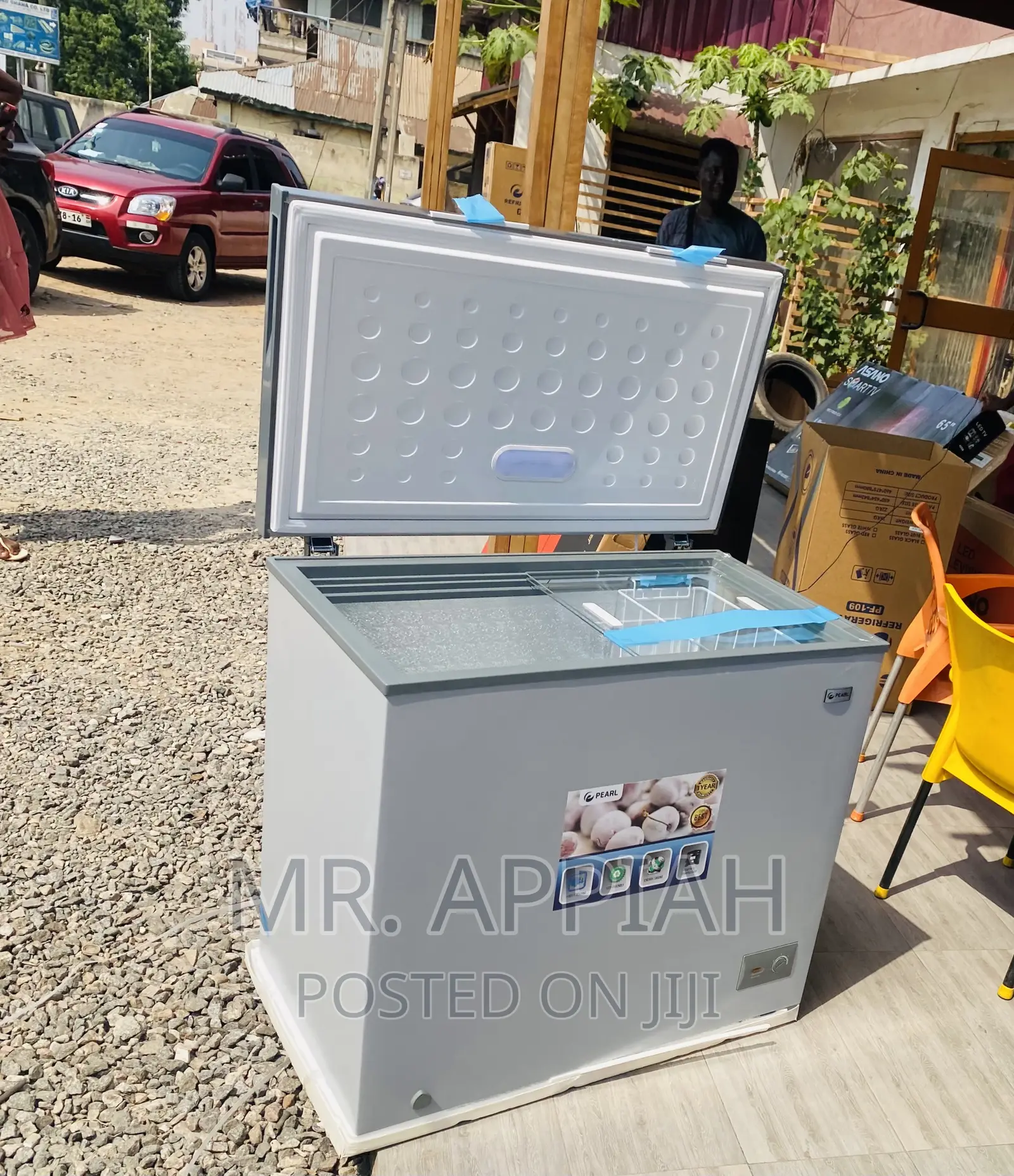 Authentic Pearl PCF-240 Single Door Electric Freezer.