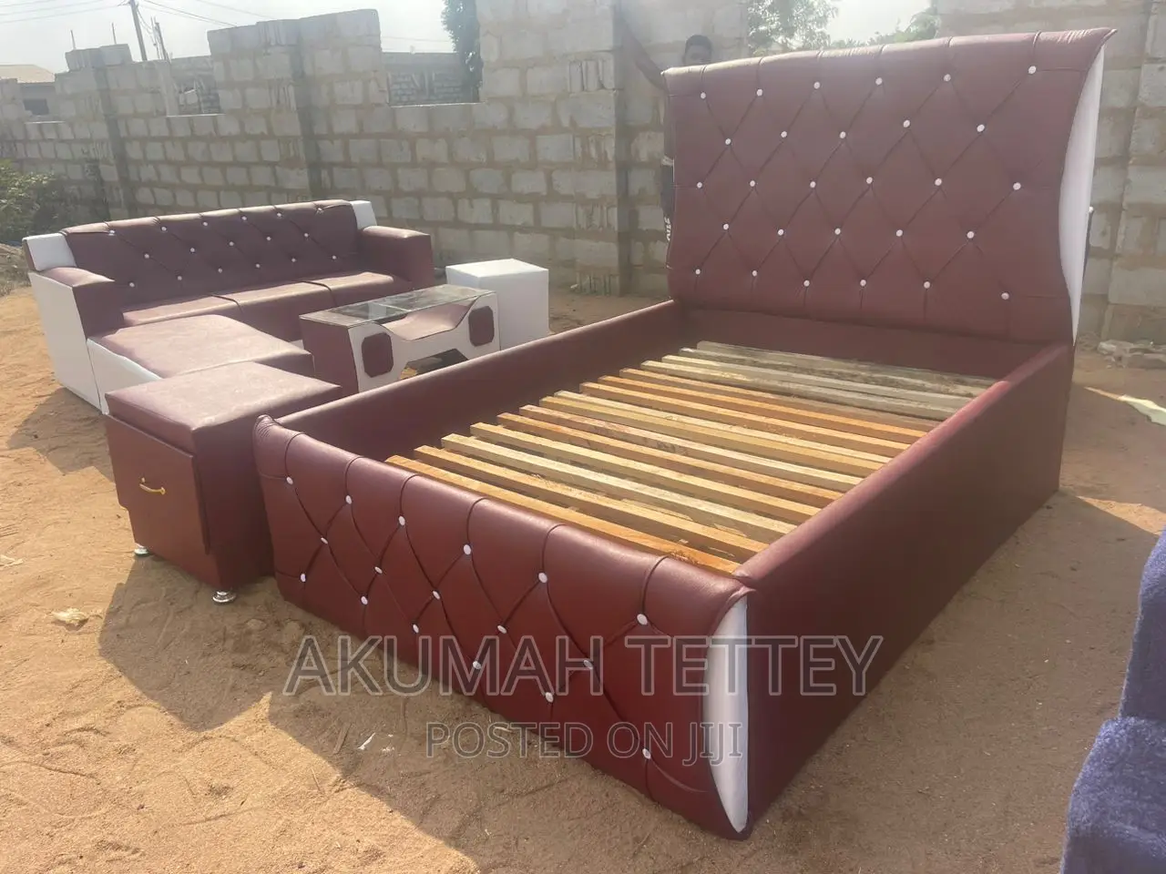 Quality and Unique (3in One Set and Bed Frame With Drawer