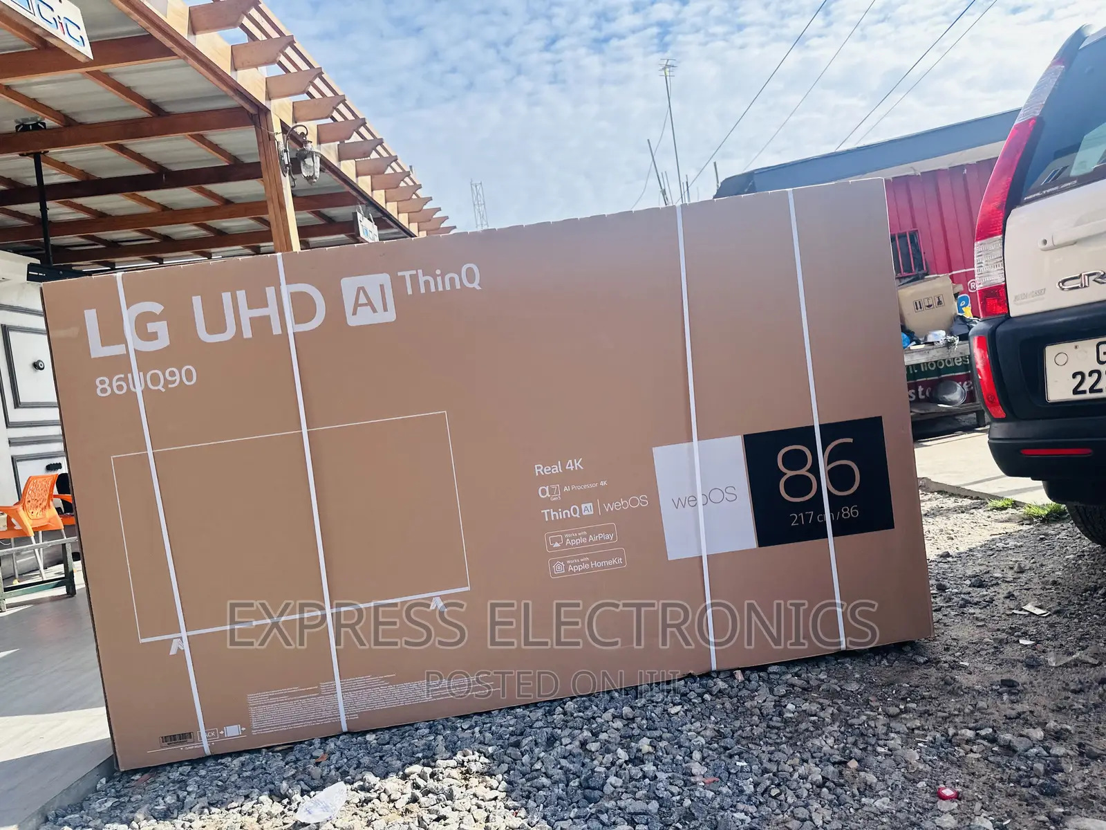 Sharper Image UHD Smart LG 86”UQ90