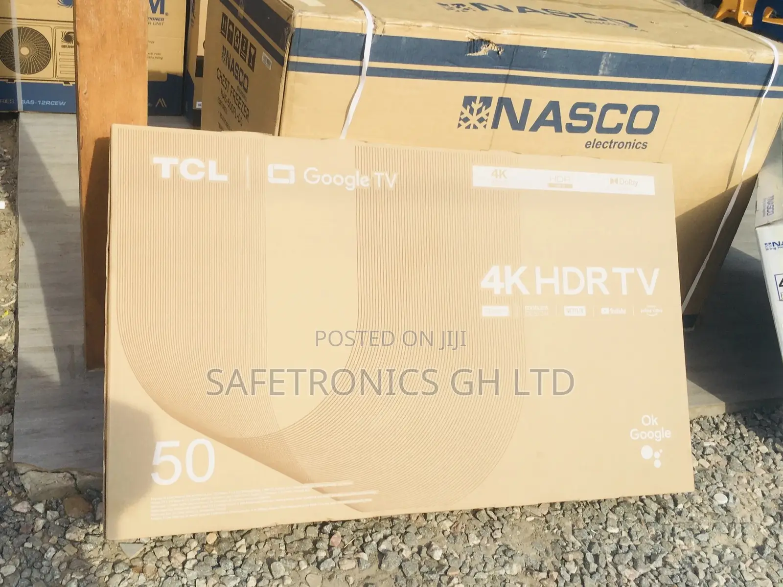 50 Inches Glossy LED Smart Black Electric P635 TCL Tv