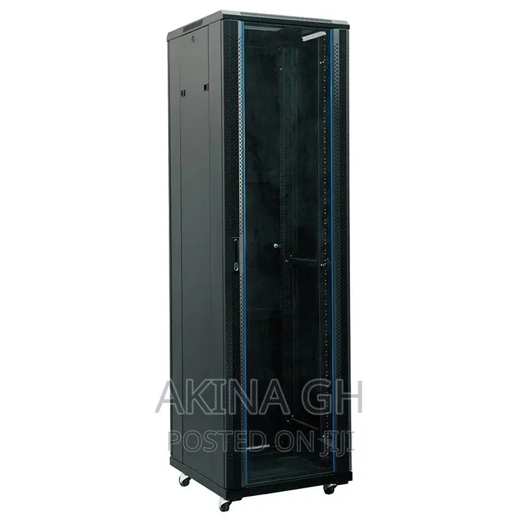 42u Floor Standing Cabinet Rack 600x800 Glass Door