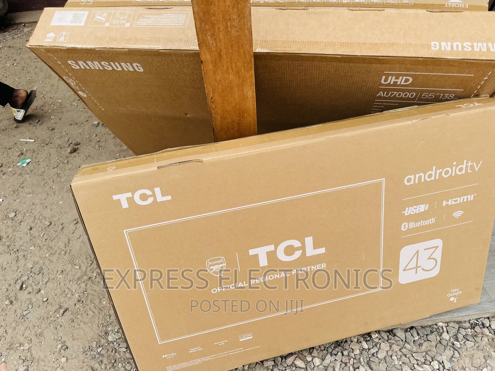 Smart Android TCL 43s5000 Glossy Sleek Slim
