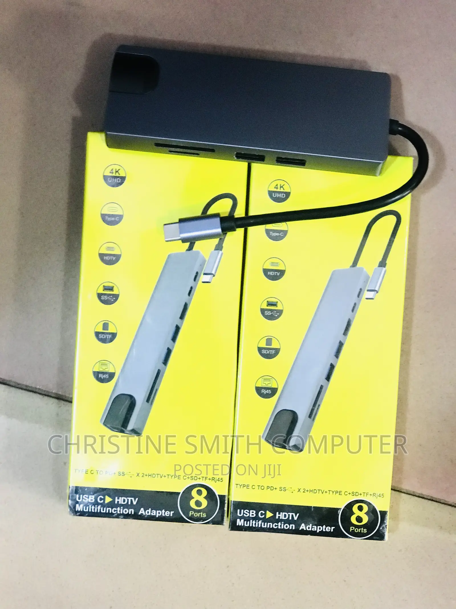 Type C 8 in 1 Adapter