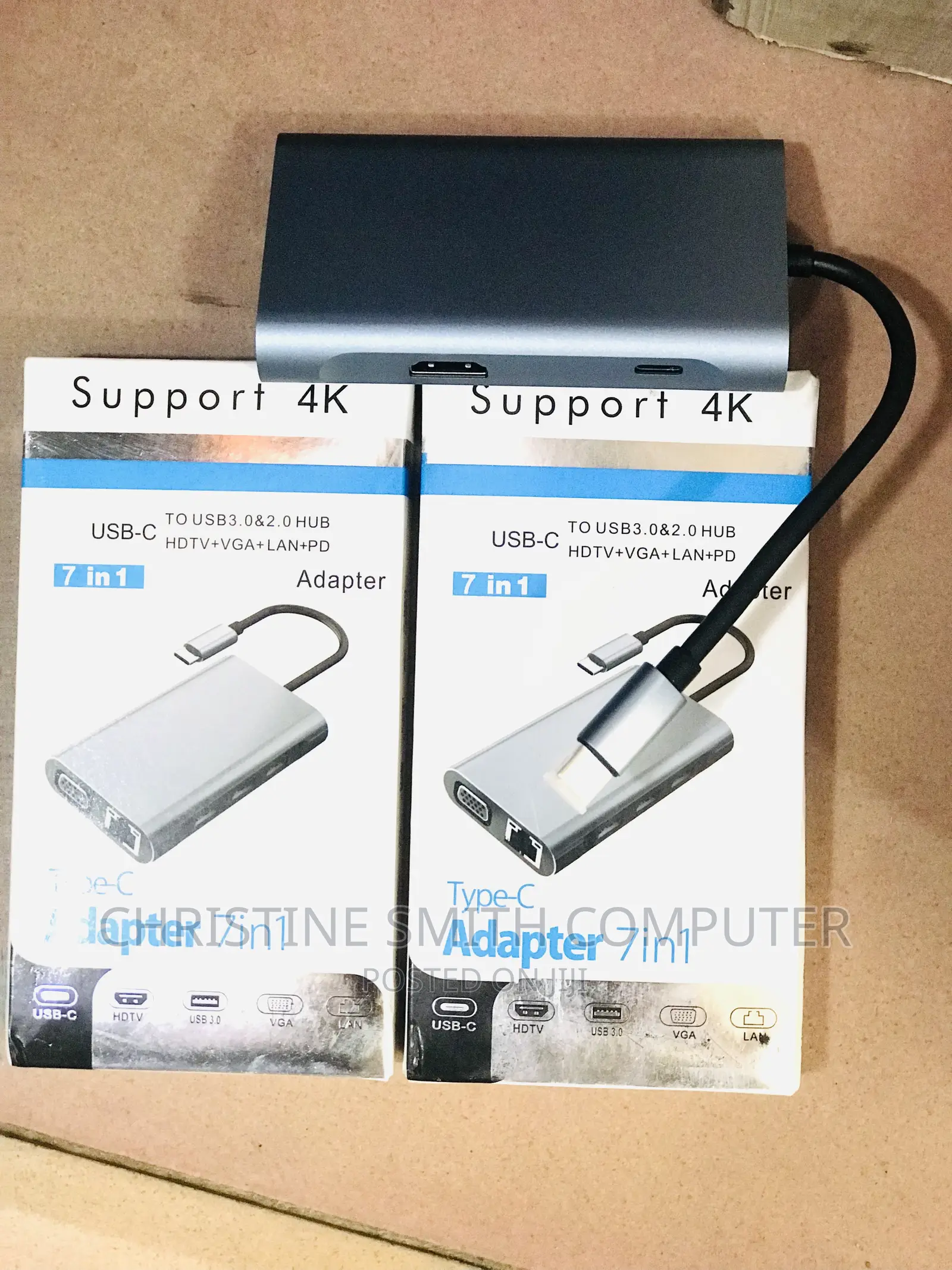 Type C 7in1 Adapter or Docking Station