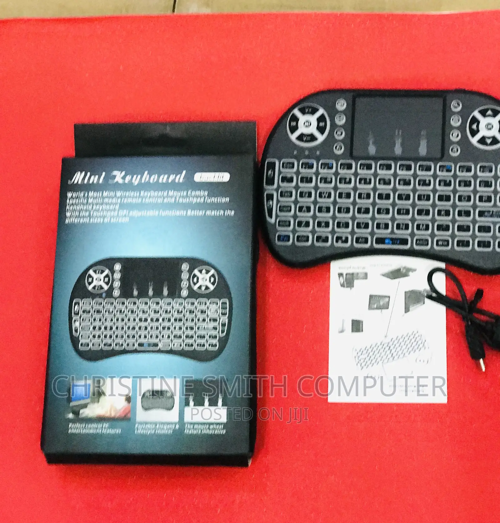 Mini Backlit RGB Wireless Keyboard