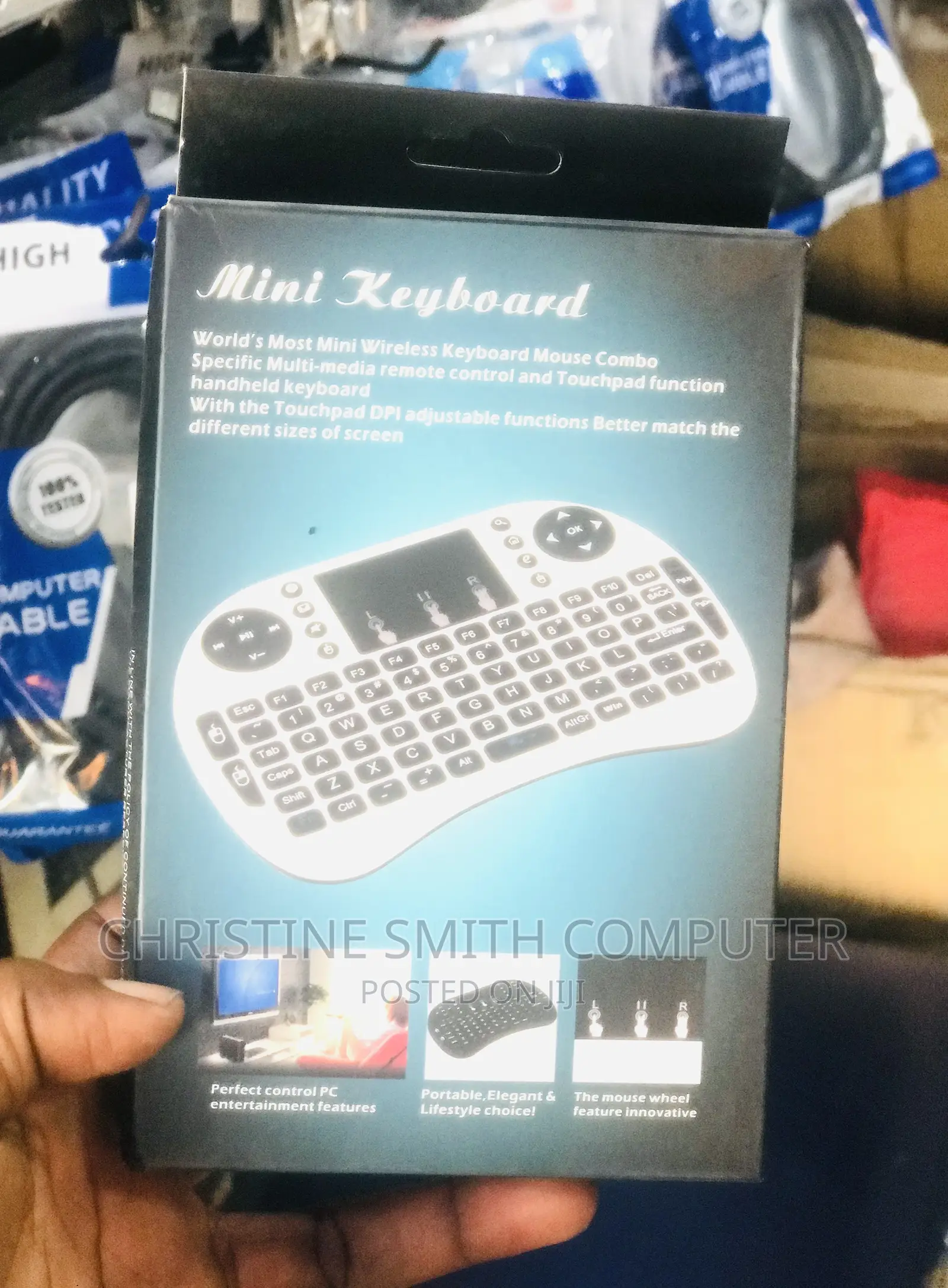 Mini Backlit RGB Wireless Keyboard